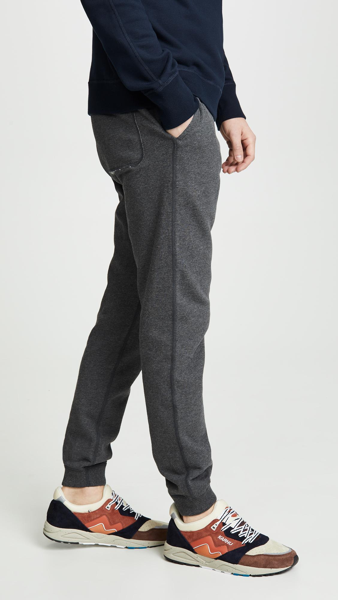 Reigning Champ Cotton Midweight Terry Slim Sweatpants in Heather Charcoal (Gray) for Men - Lyst