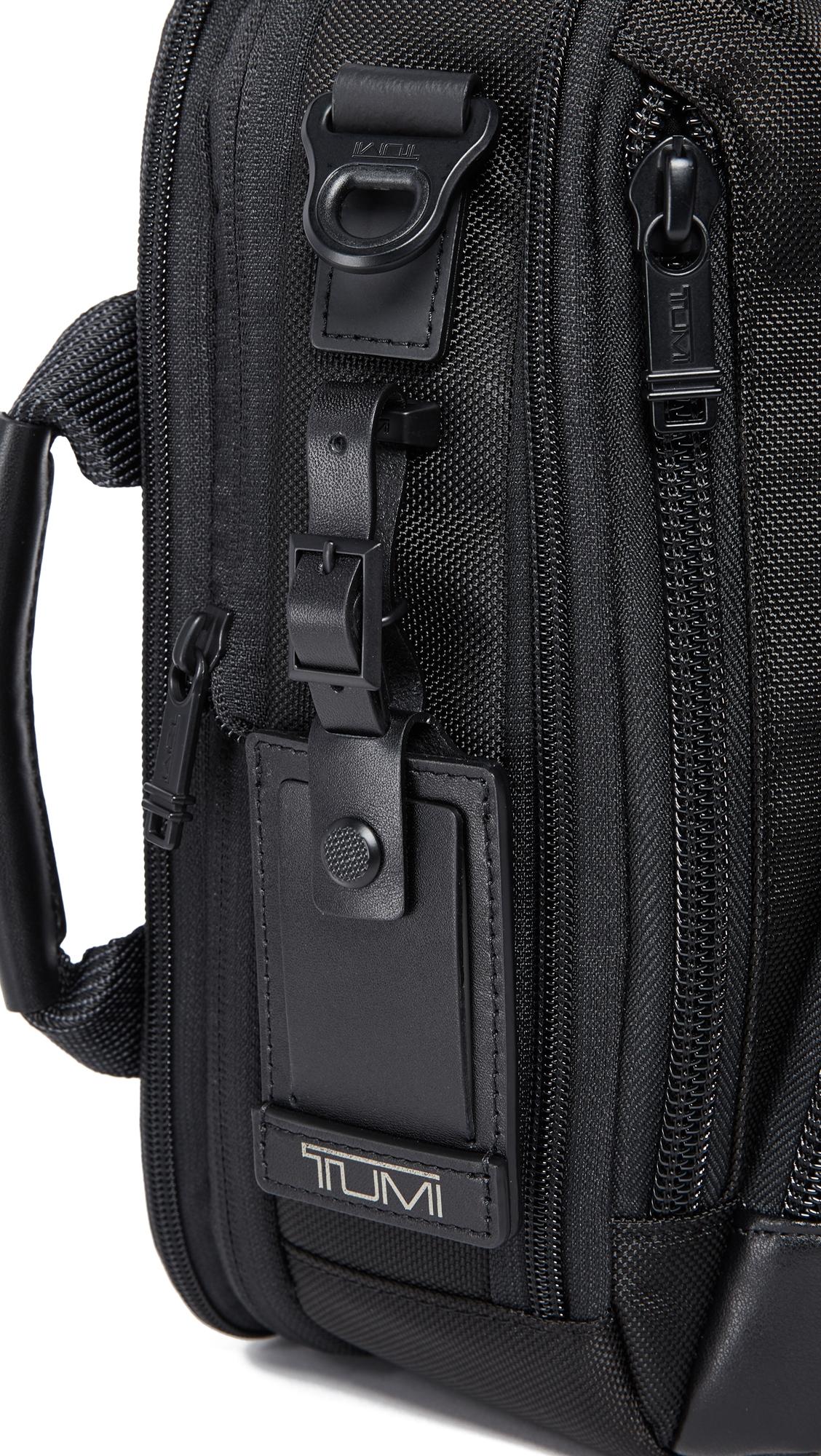 Tumi Alpha Bravo Mountain 3 Way Briefcase In Black For Men Lyst