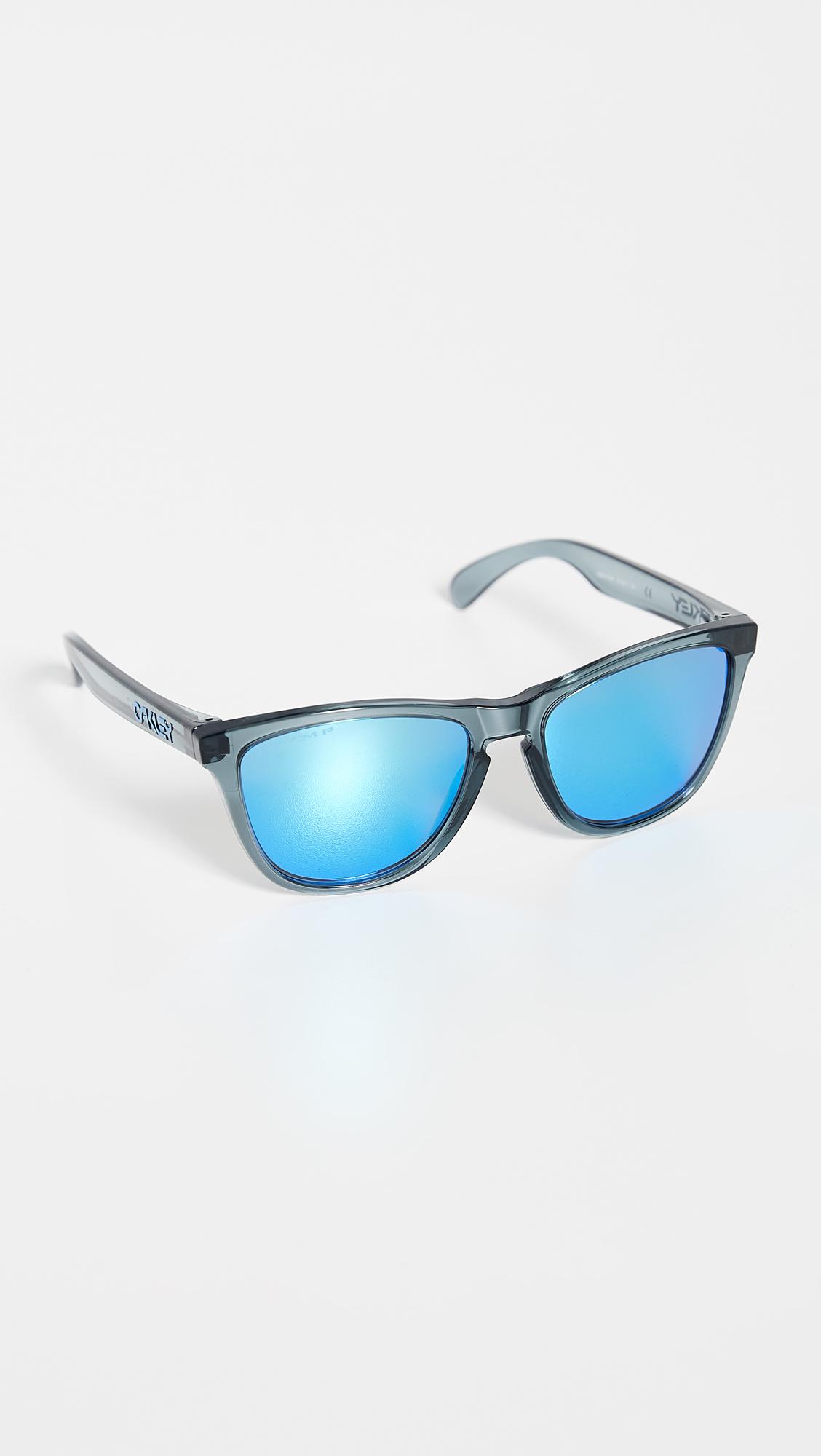 Oakley Oo9013 Polarized Sunglasses In Blue For Men Lyst