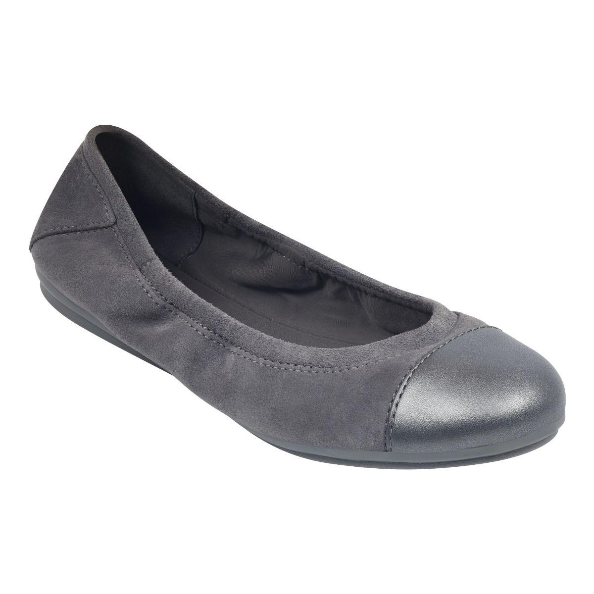 Easy Spirit Rubber Gessica Ballet Flats in Black - Lyst