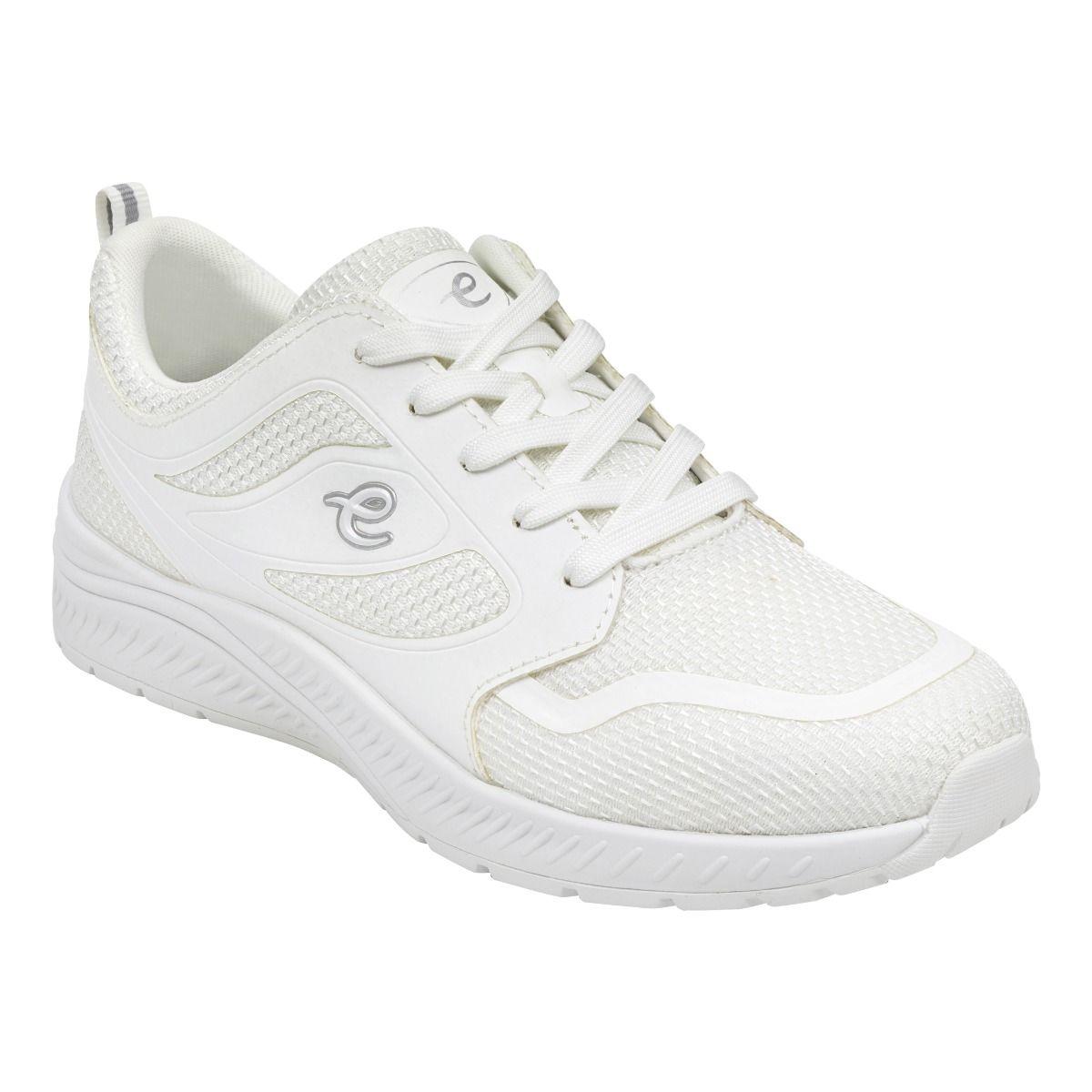 Easy Spirit Leather Hugs Walking Shoes in Bright White (White) Lyst