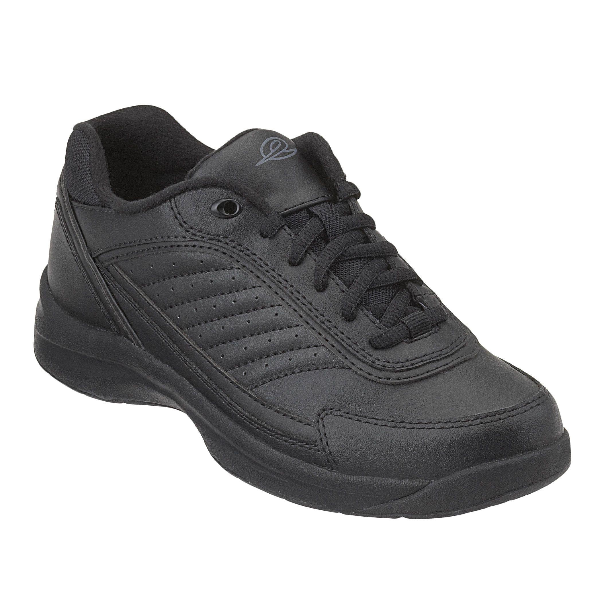 Easy Spirit Soar Leather Walking Shoes In Black Leather Black Lyst 2353