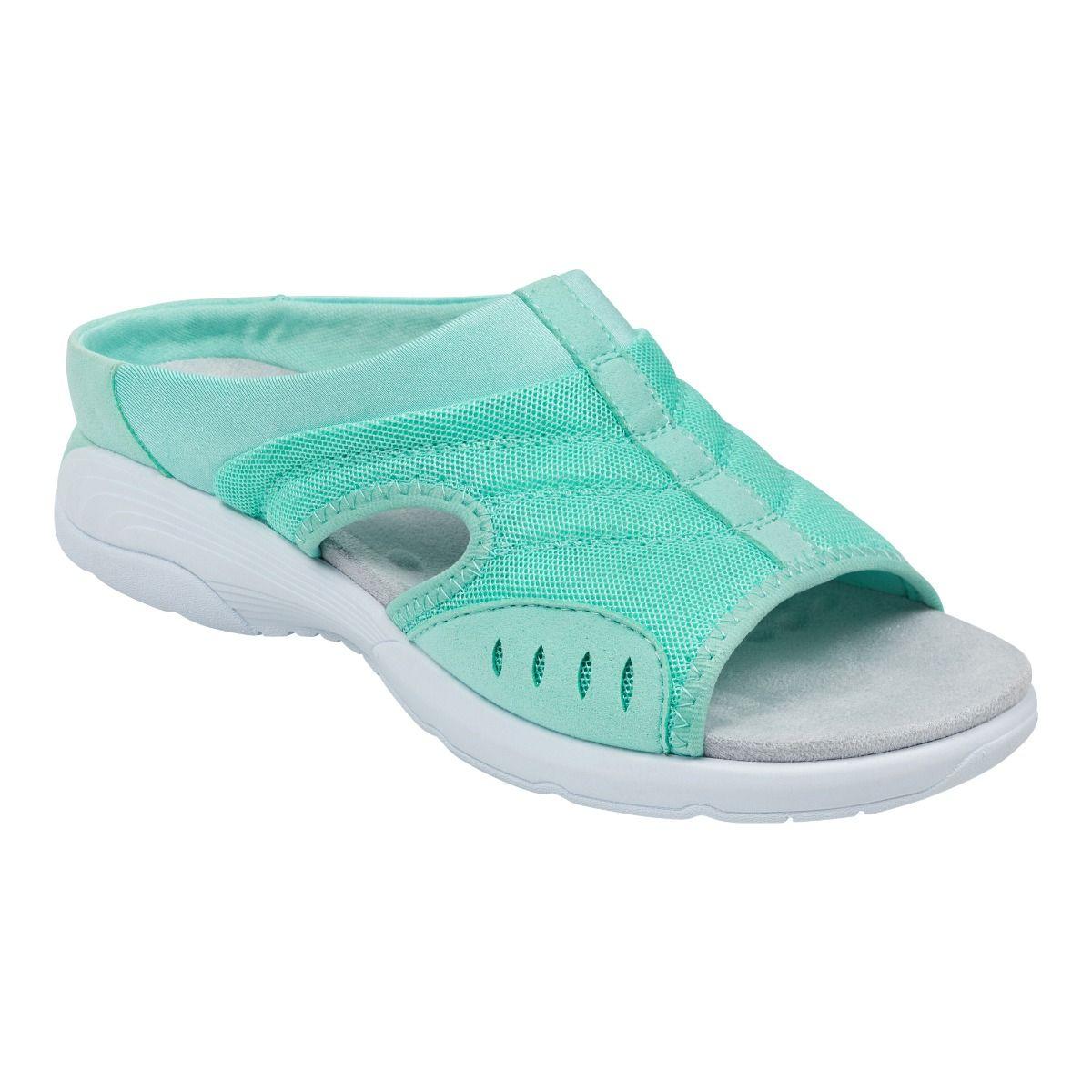 Easy Spirit Traciee Slip On Sandals in Blue - Lyst