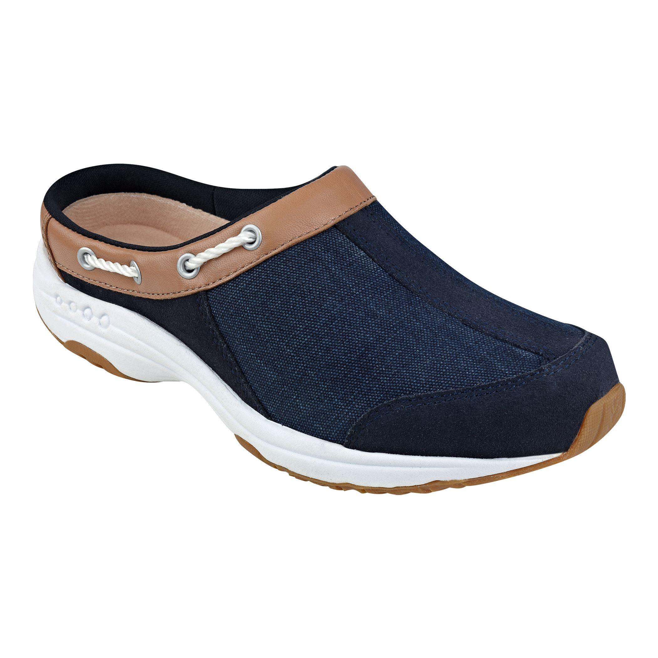 Easy Spirit Leather Travelport Denim Clogs Navy Denim in Blue Lyst