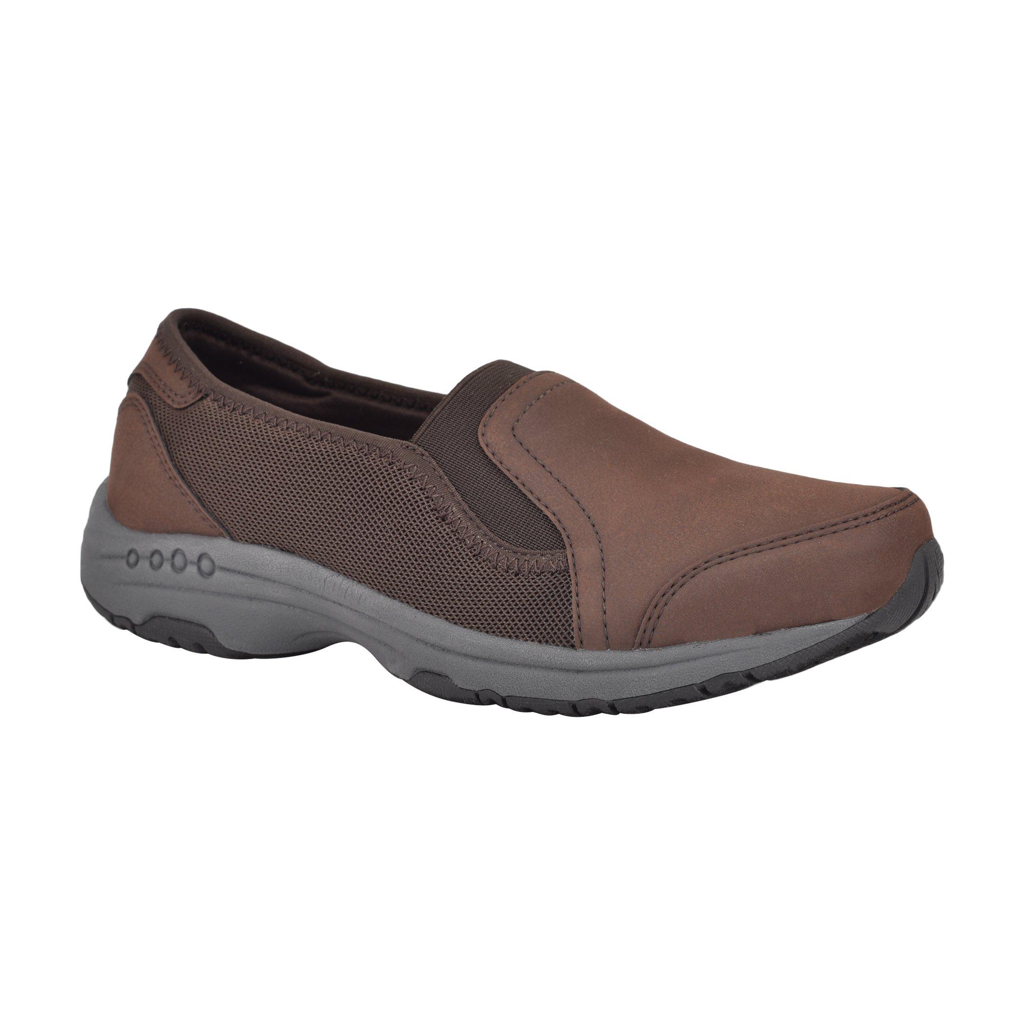Easy Spirit Rubber Tundra Slip-on Sneakers in Brown - Lyst