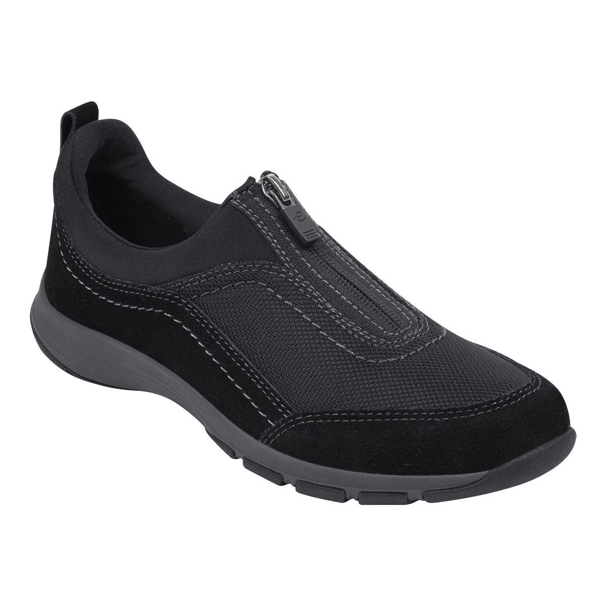 Easy Spirit Rubber Cave Walking Shoes in Black Suede (Black) - Lyst