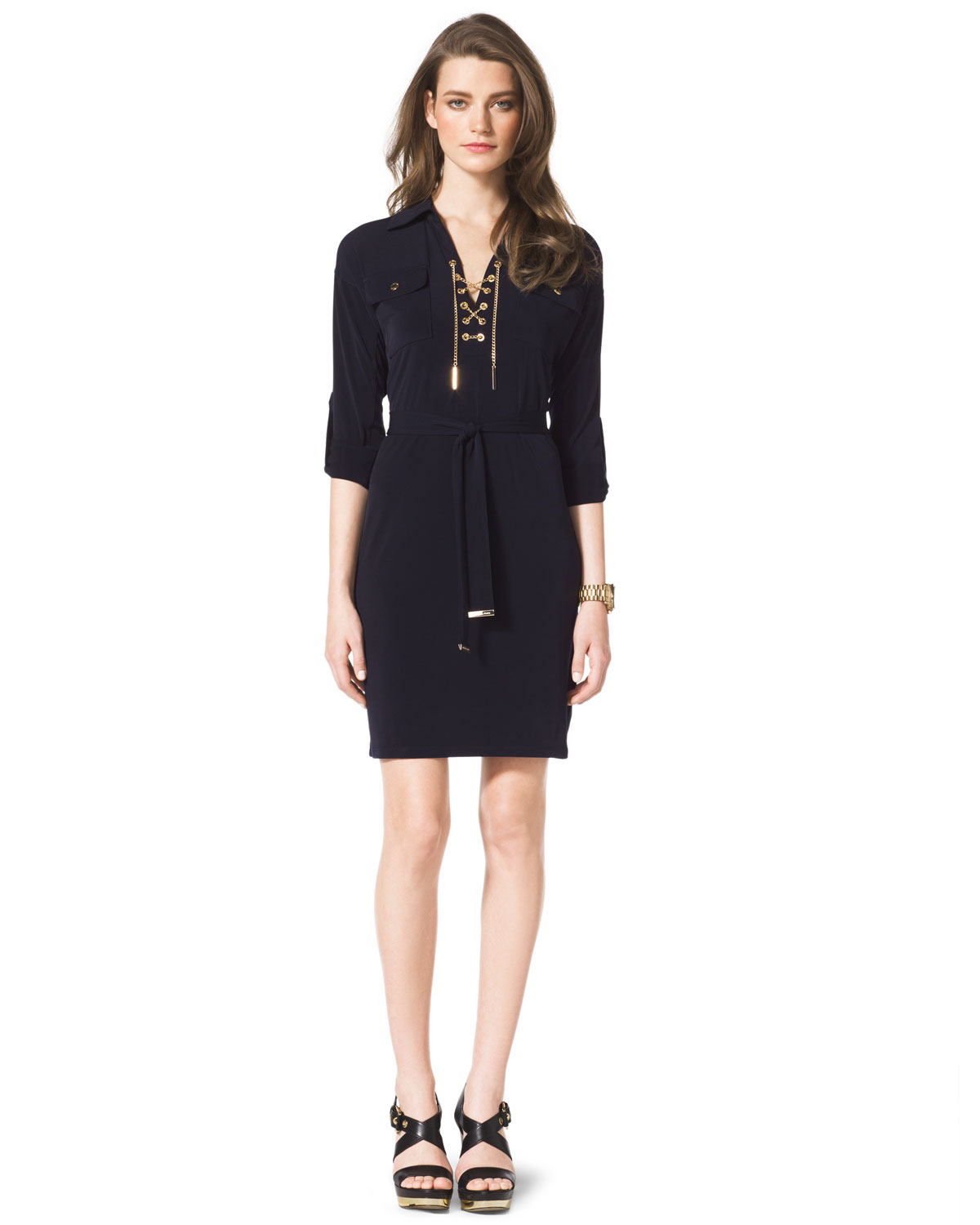 michael kors chain dress
