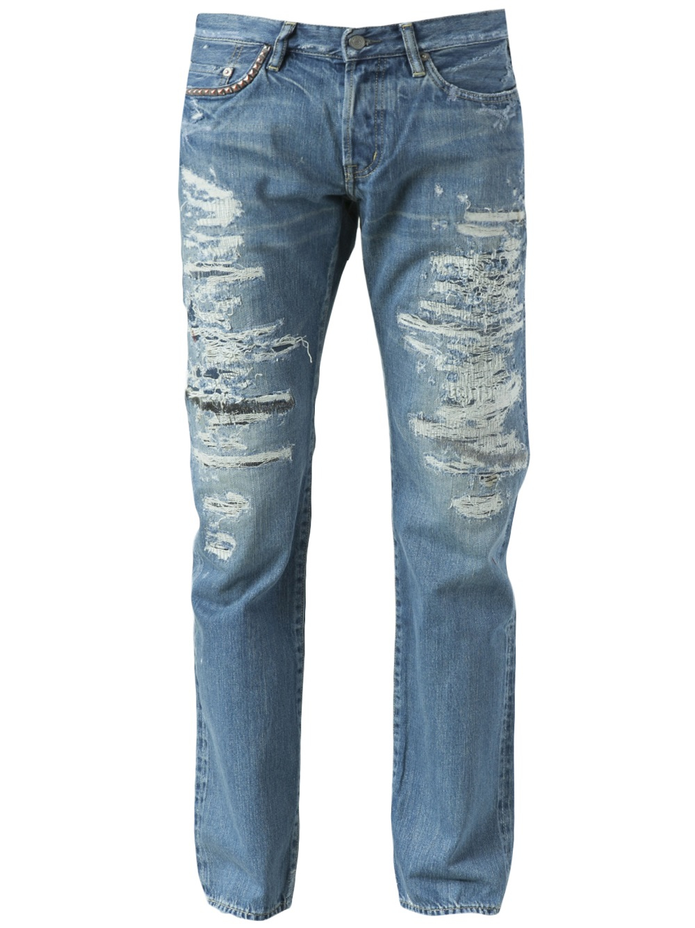 Hysteric Glamour Straight Leg Jean in Blue for Men | Lyst