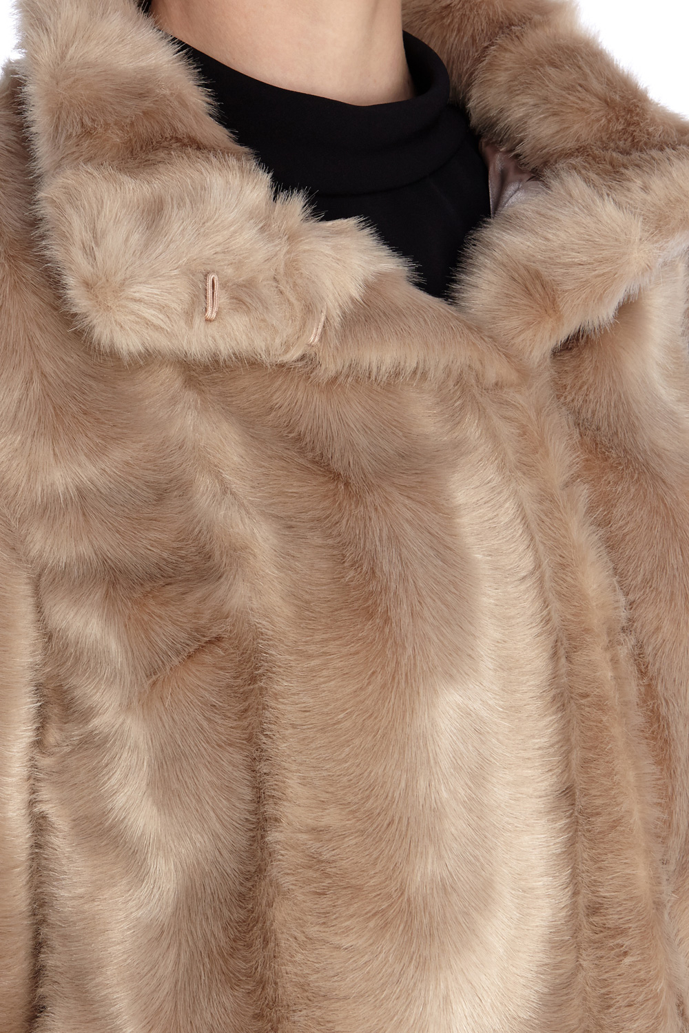 Coast Chelsea Faux Fur Coat in Natural | Lyst