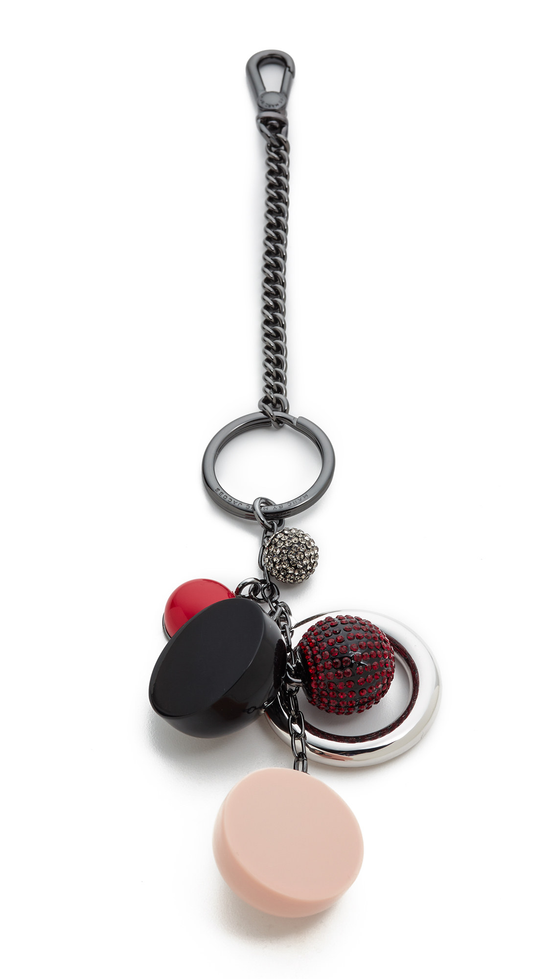 Lyst Marc By Marc Jacobs Cabochon Bag Charm in Pink