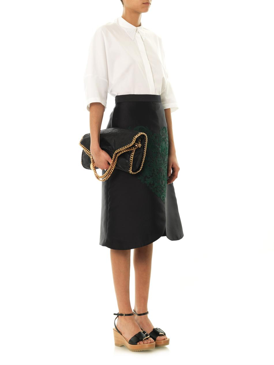 stella mccartney wedge sandals