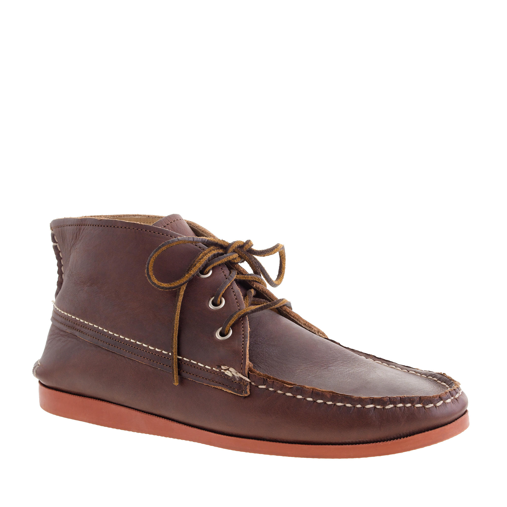 Lyst J.Crew Men's Quoddy Leather Chukka Boots in Brown for Men