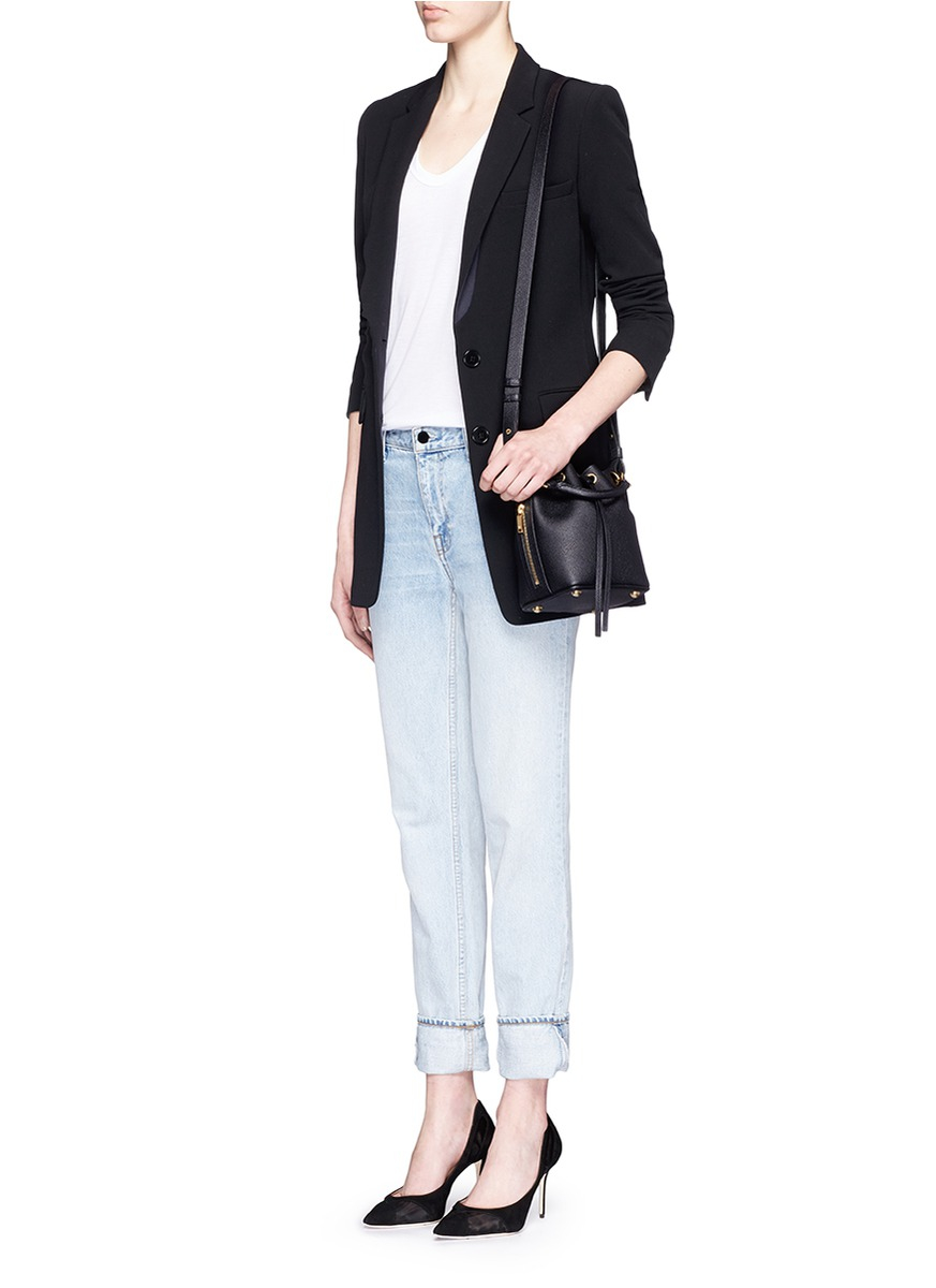 Ysl emmanuelle bucket hotsell bag small