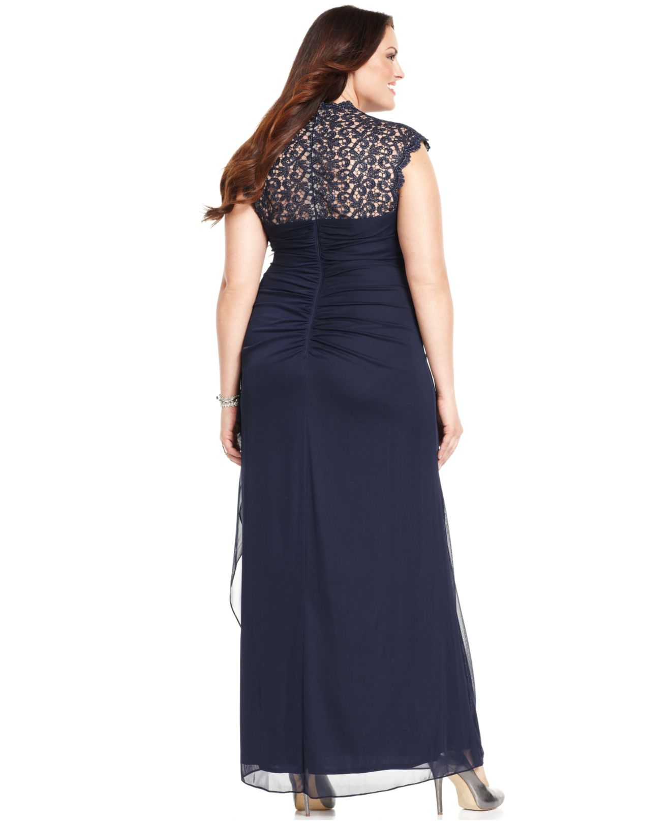 xscape plus size gowns
