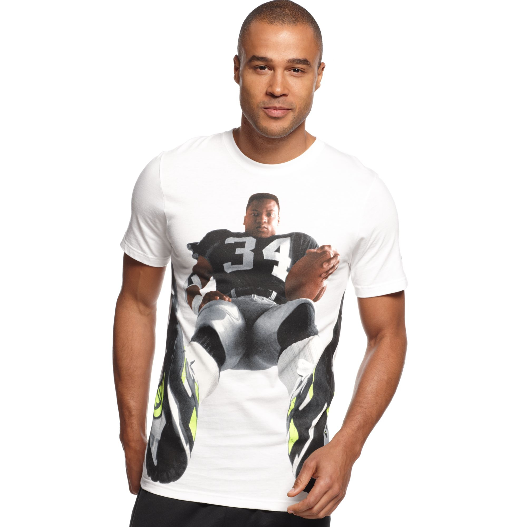Nike Bo Jackson Graphic Tshirt in White 