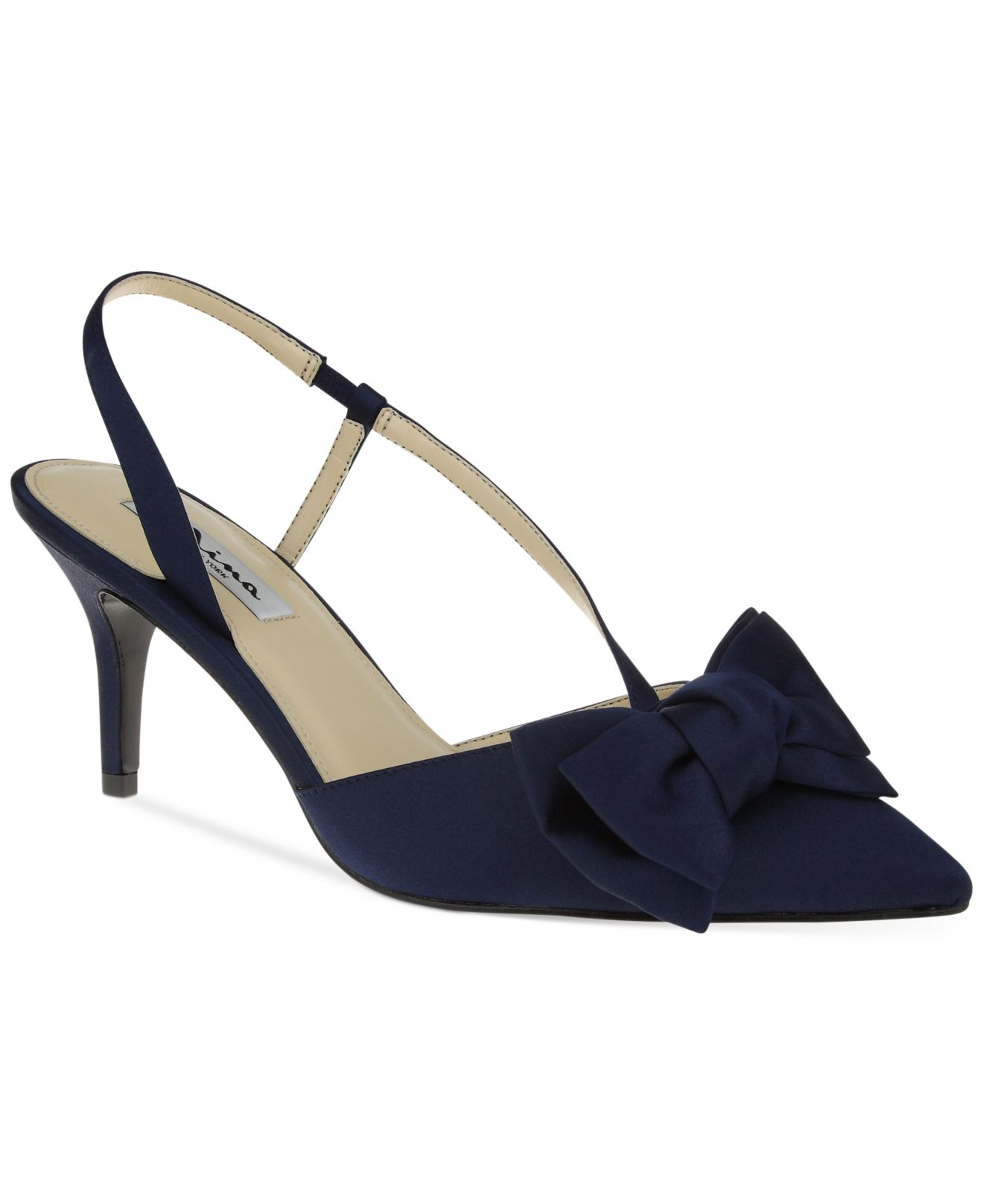 pumps with evening gown