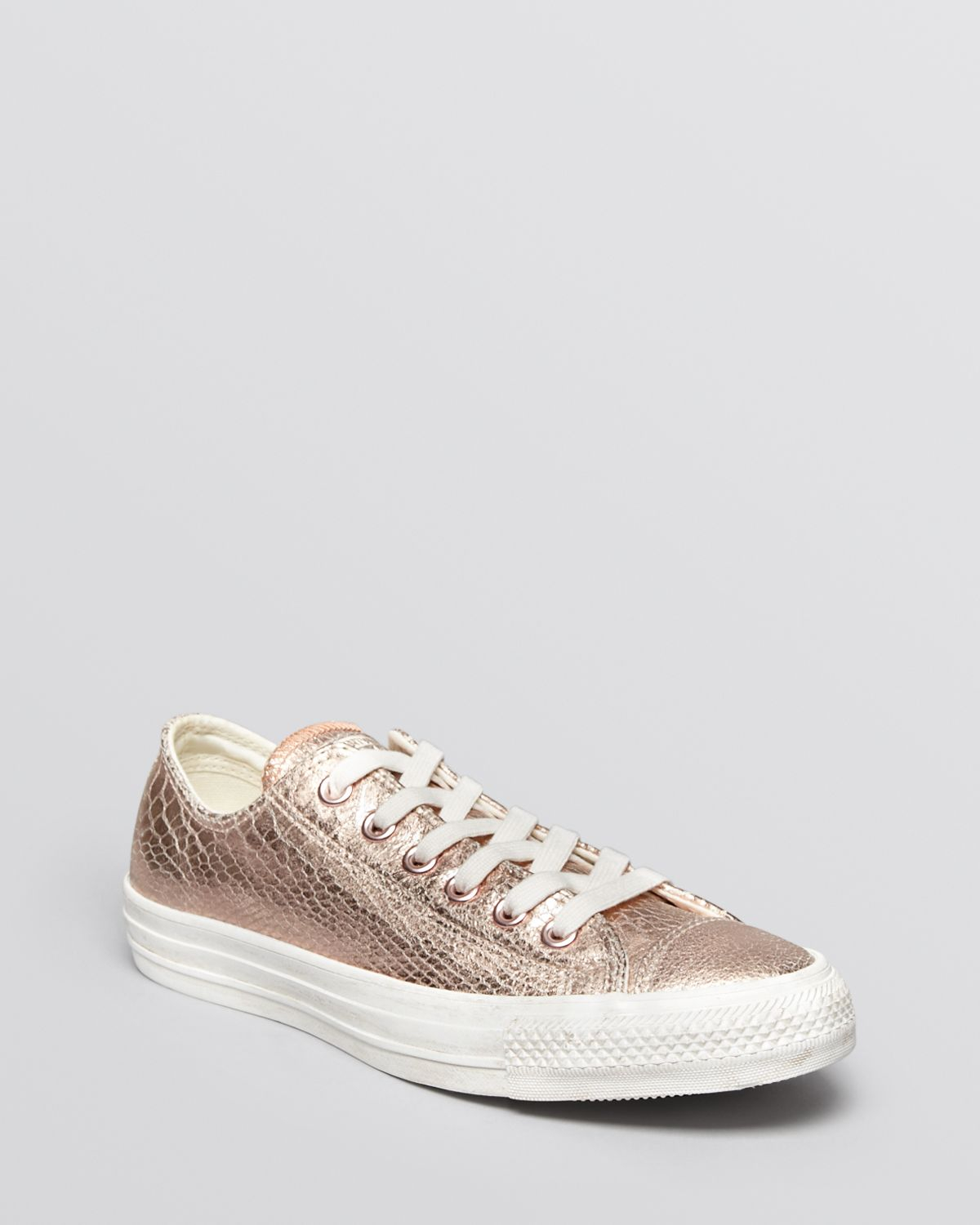 converse white with rose gold