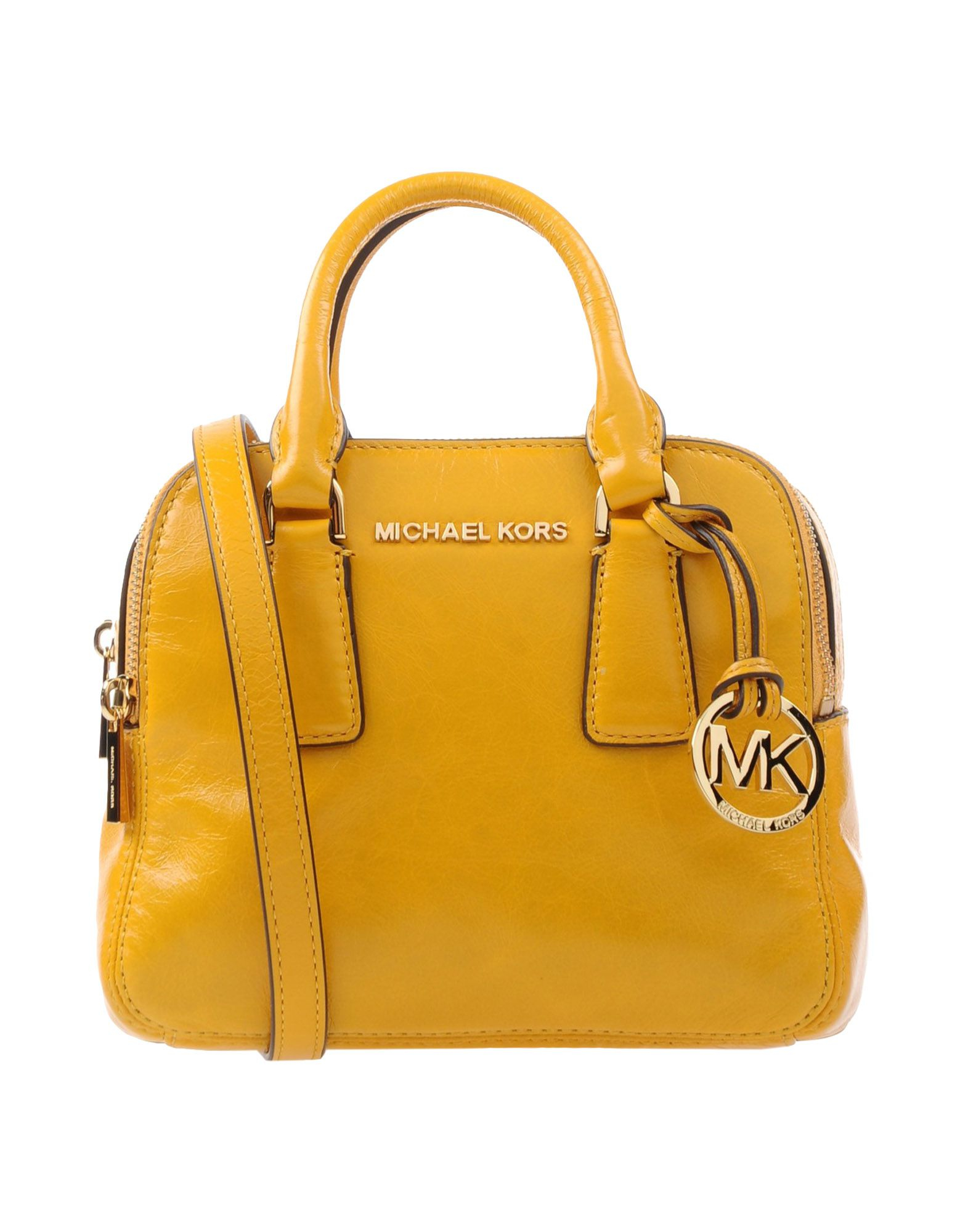 Michael michael kors Handbag in Yellow | Lyst