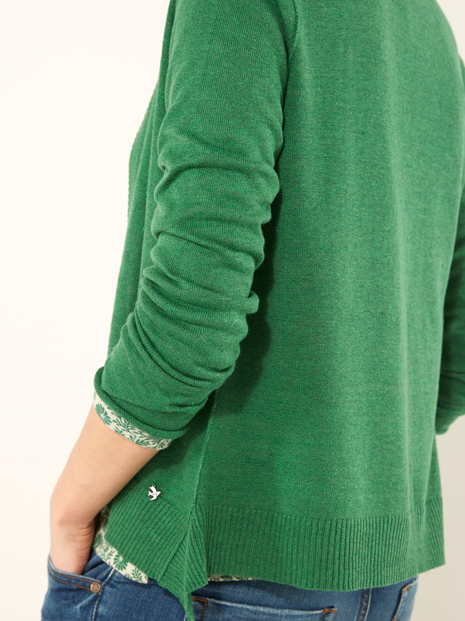 white stuff green cardigan