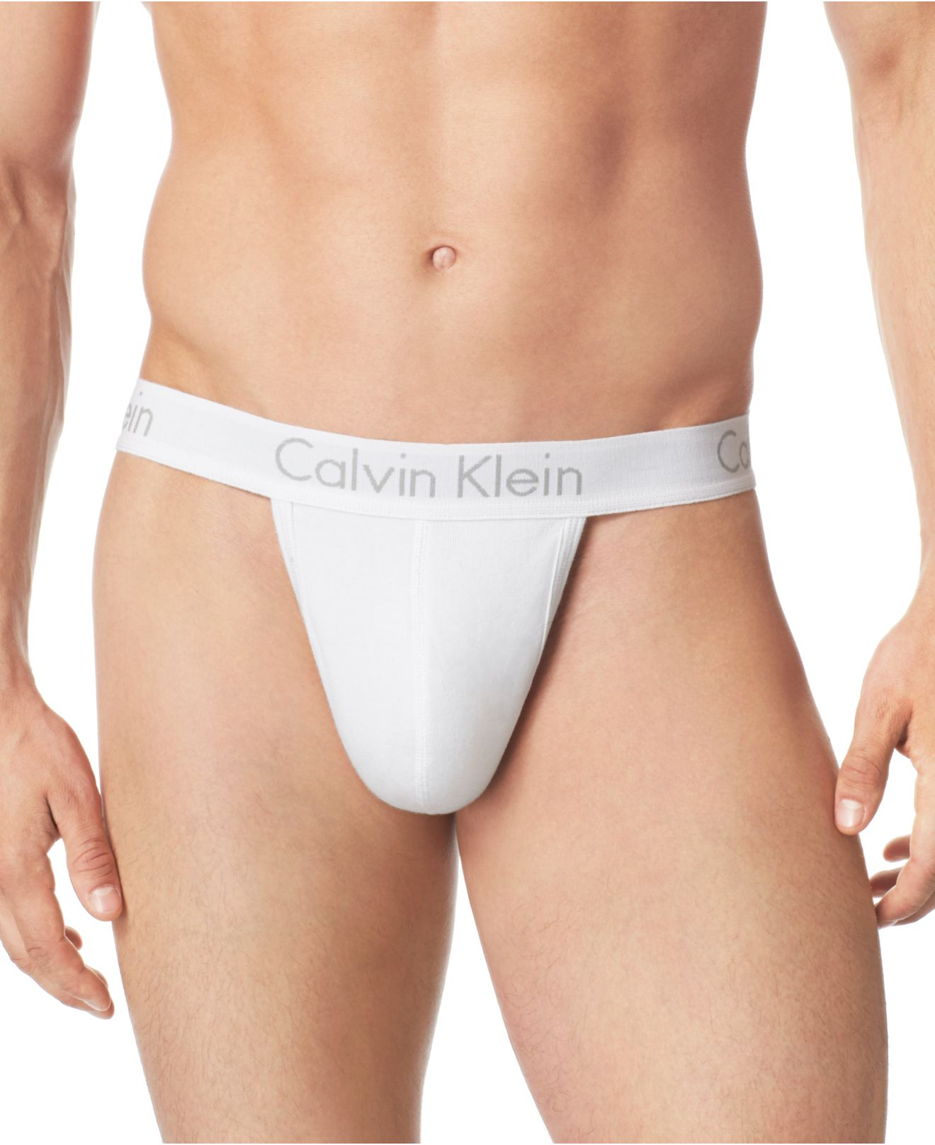Calvin Klein Cotton Men's Body Thong 2-pack Nb18081 in White for Men | Lyst