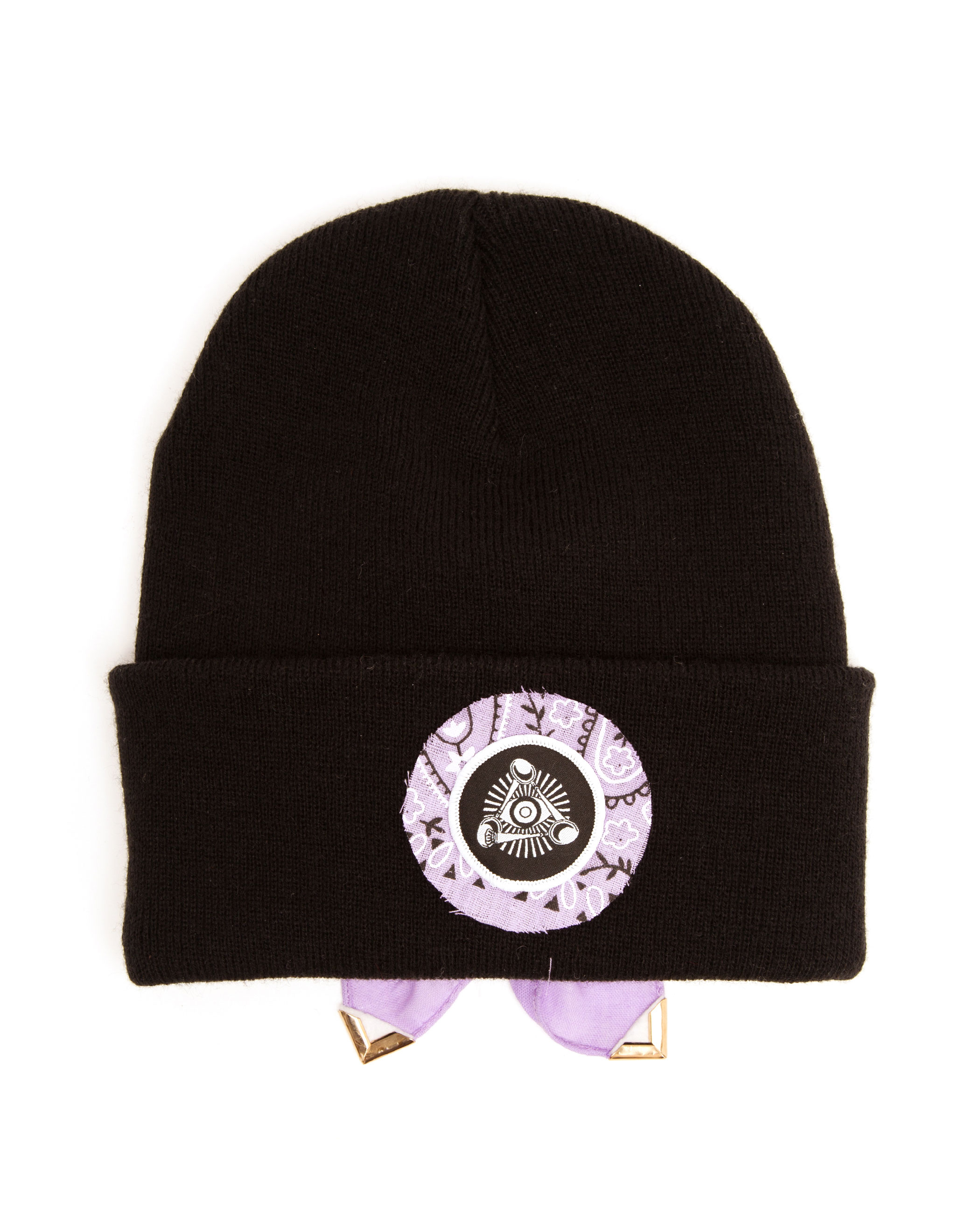 Silver spoon attire Beanie Hat With Bandana Bow in Black Lyst