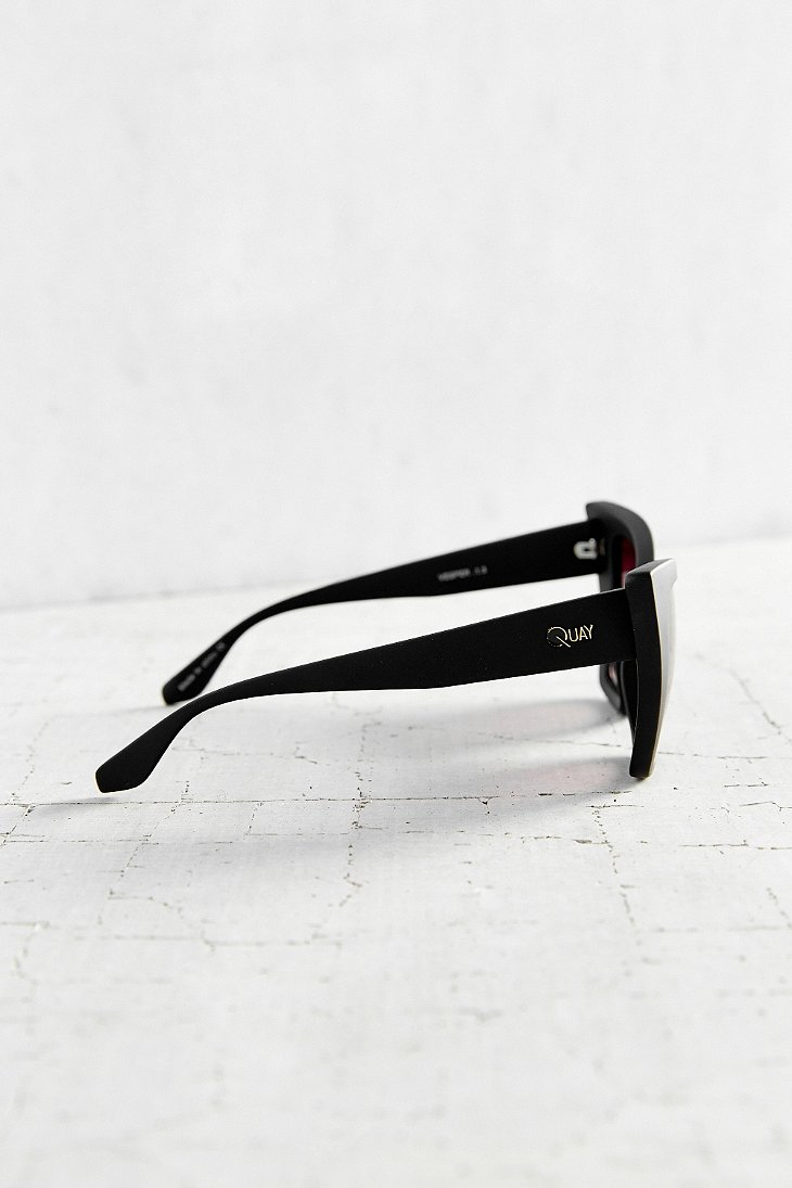 Quay X Shay Mitchell Vesper Sunglasses in Black | Lyst
