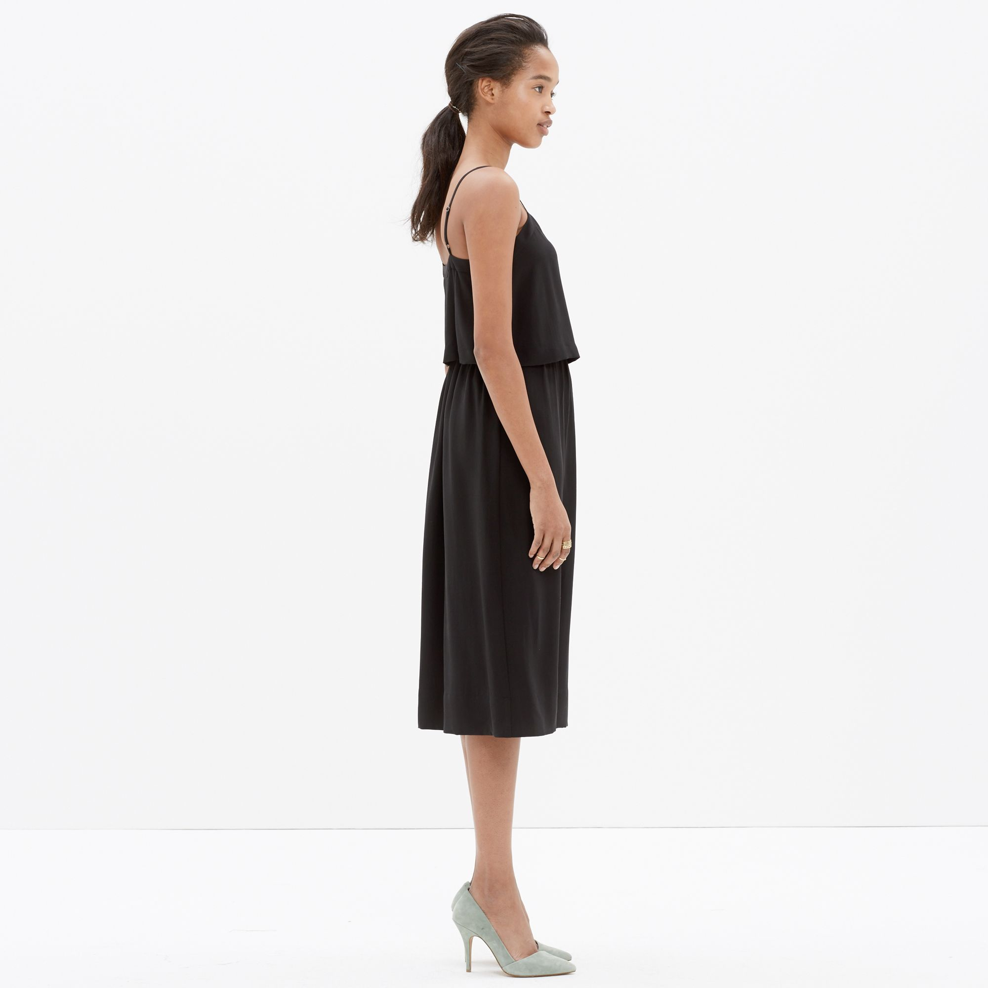 madewell black dress