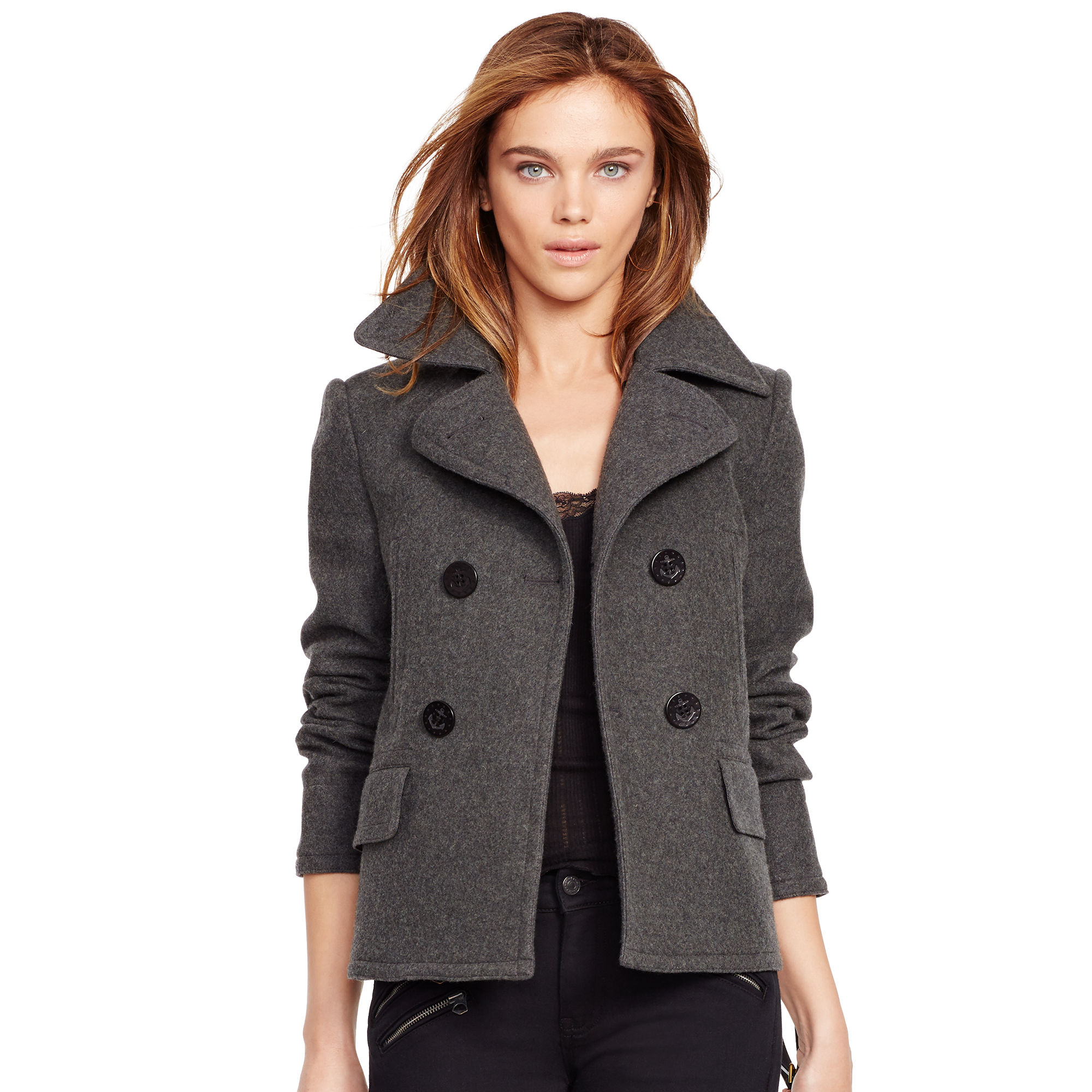 ralph lauren womens peacoat