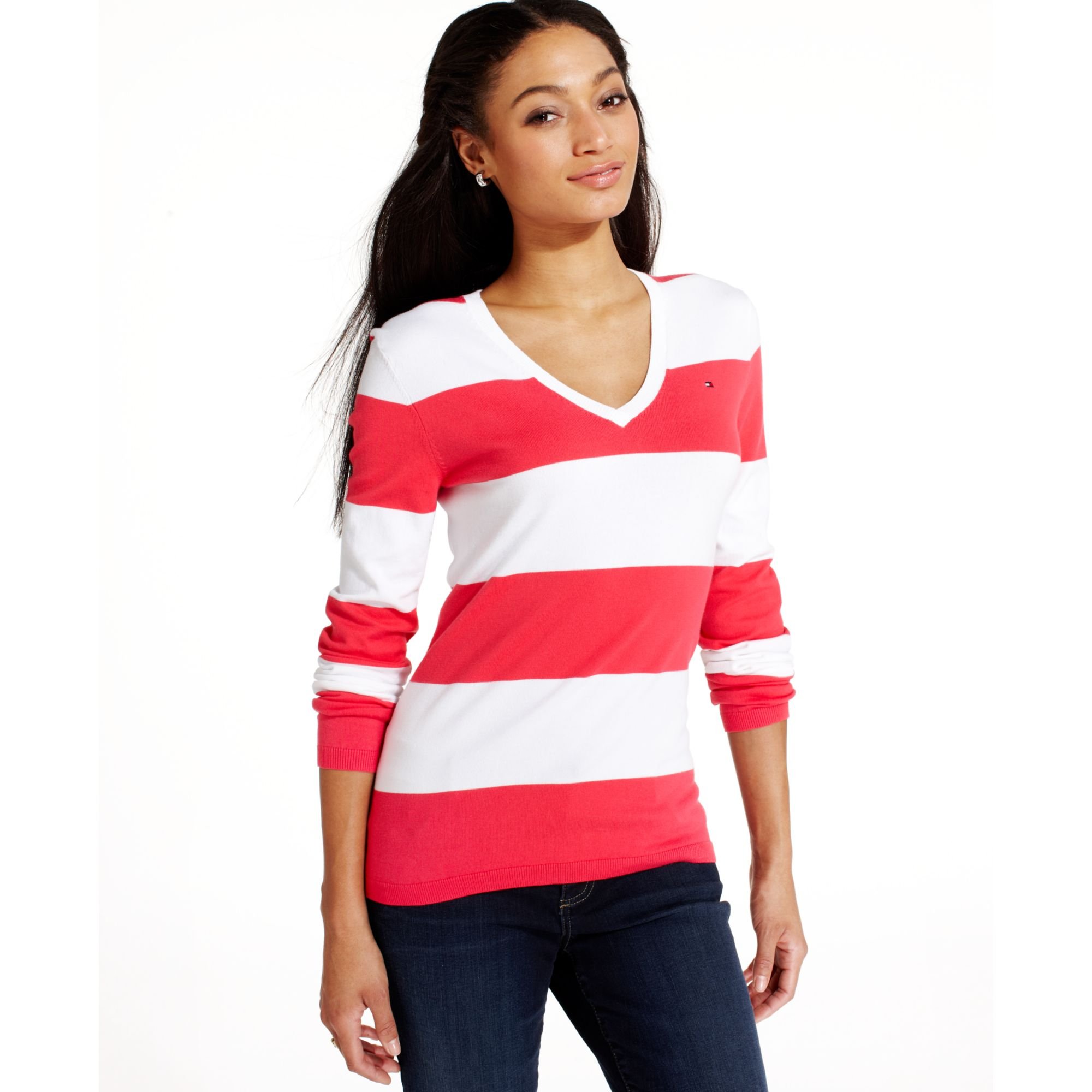 tommy hilfiger striped sweater