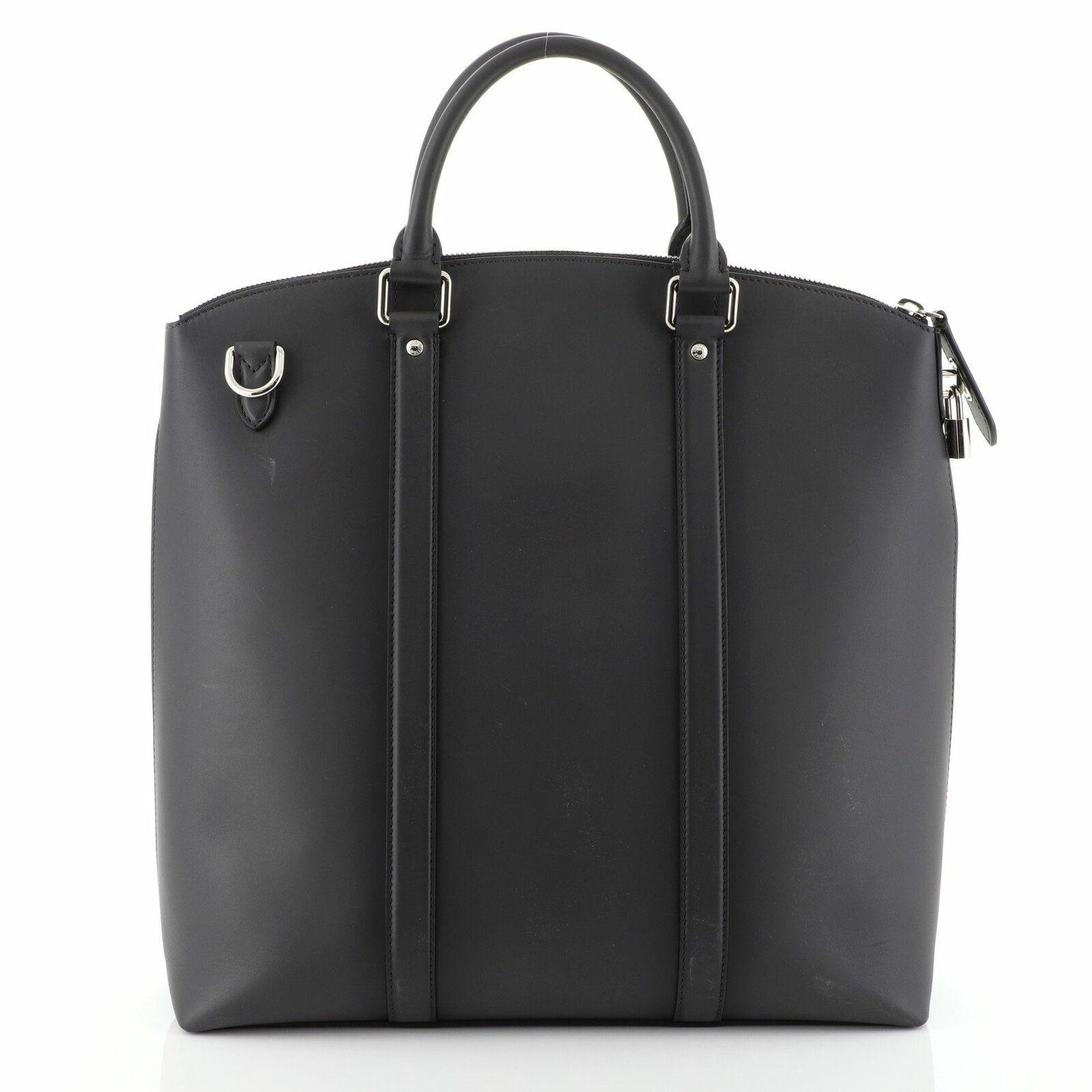 Louis Vuitton Lockit Ombre Tote Leather in Black - Lyst