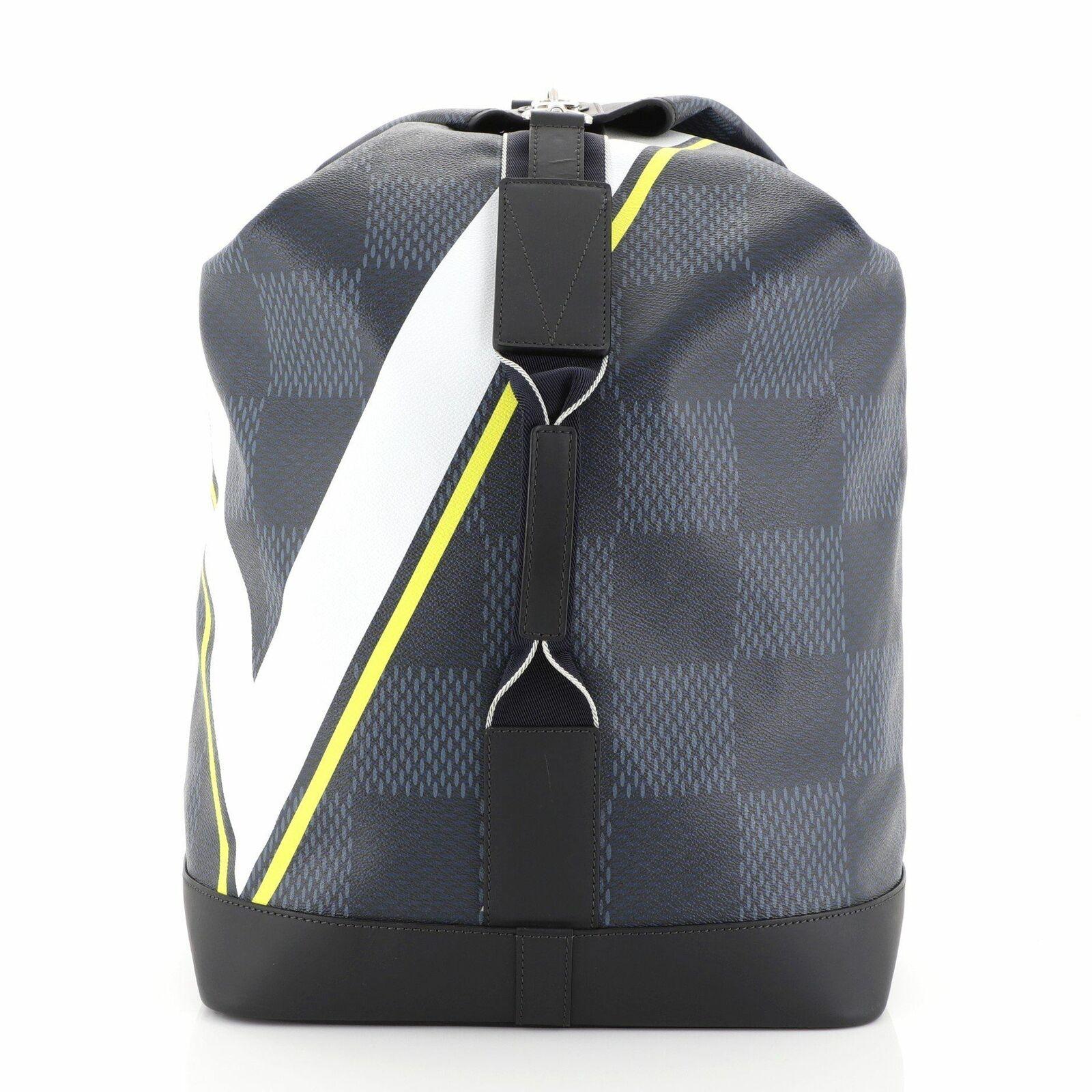 Louis Vuitton Canvas Sac Marin Handbag Latitude Damier Cobalt - Lyst