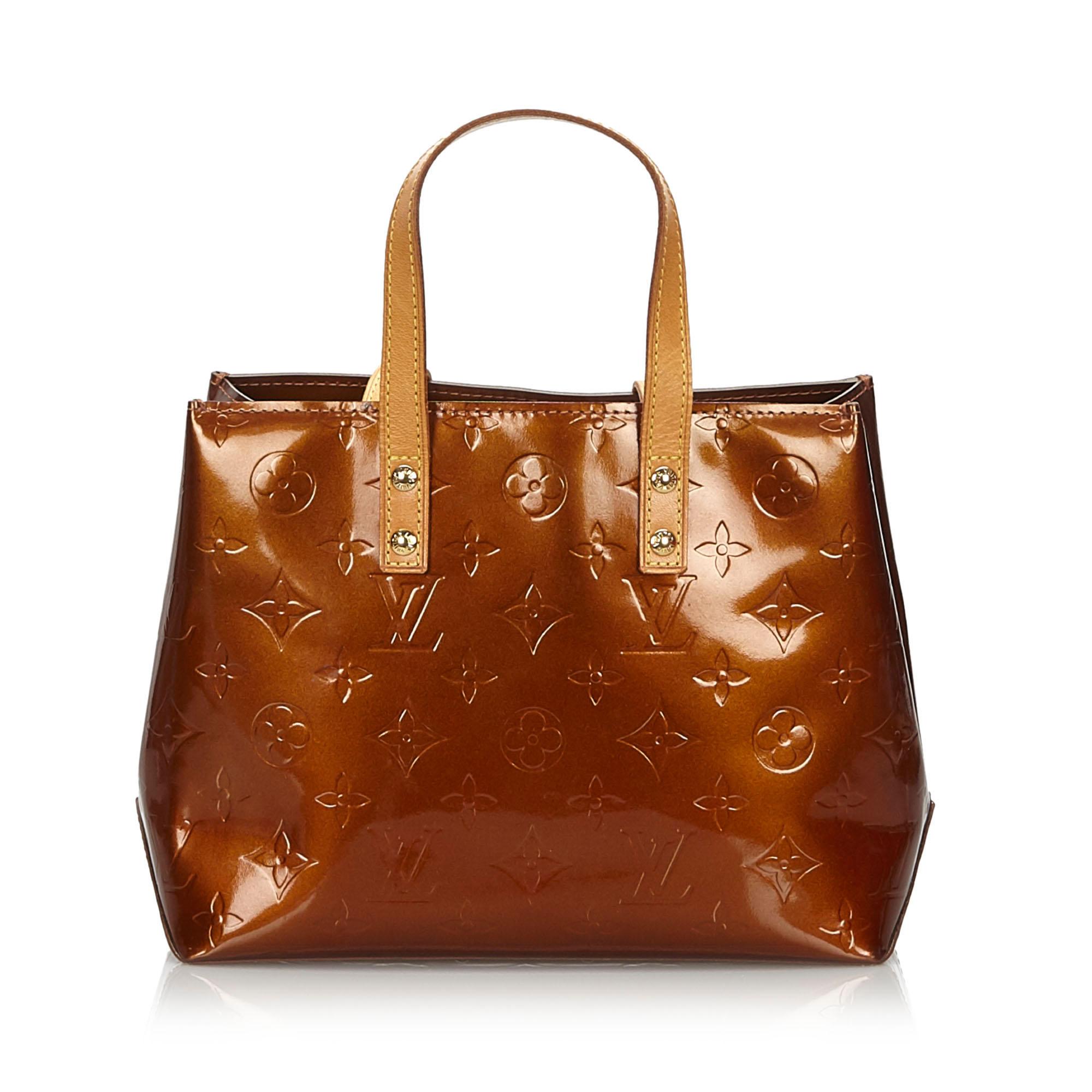 Louis Vuitton Brown Monogram Vernis Leather Reade Pm - Save 39% - Lyst