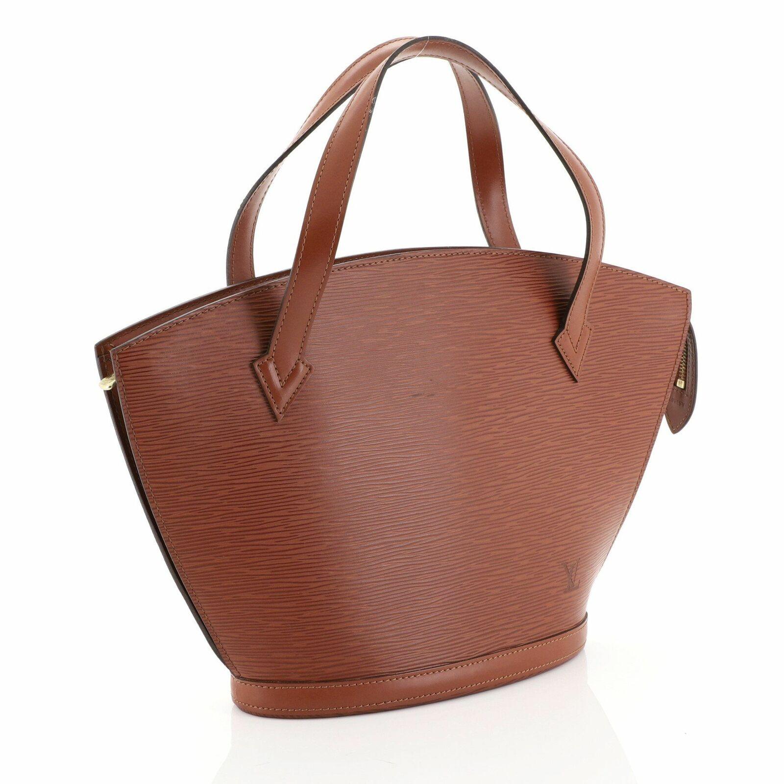 Louis Vuitton Saint Jacques Handbag Epi Leather Pm in Brown - Lyst