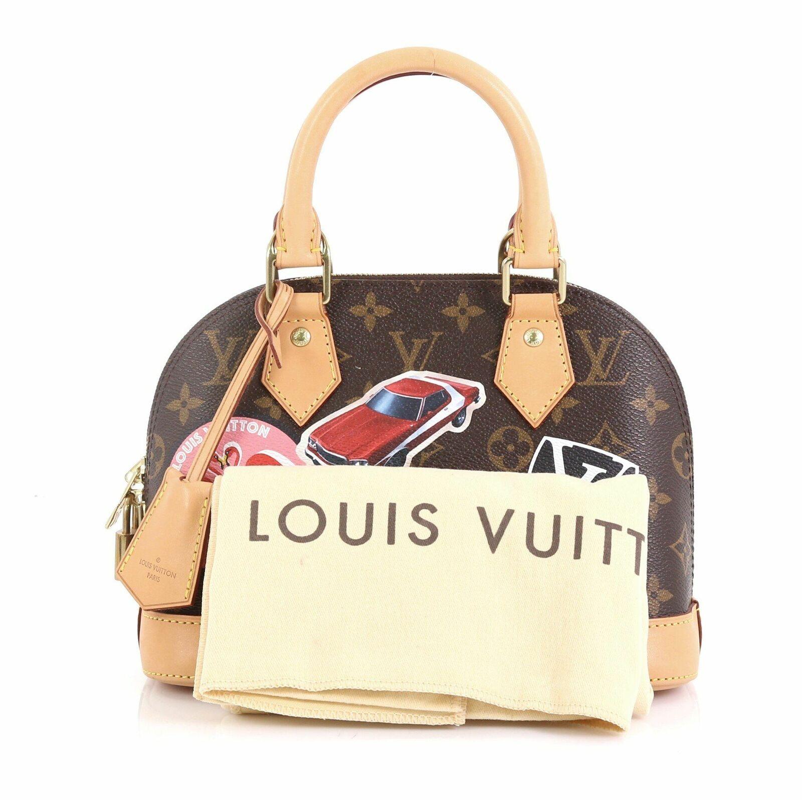 Louis Vuitton Alma Handbag Limited Edition World Tour Monogram Canvas Bb - Lyst