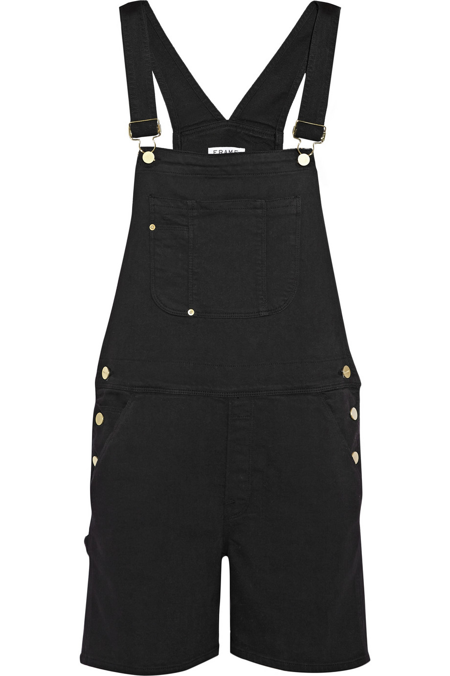 black short overalls mens