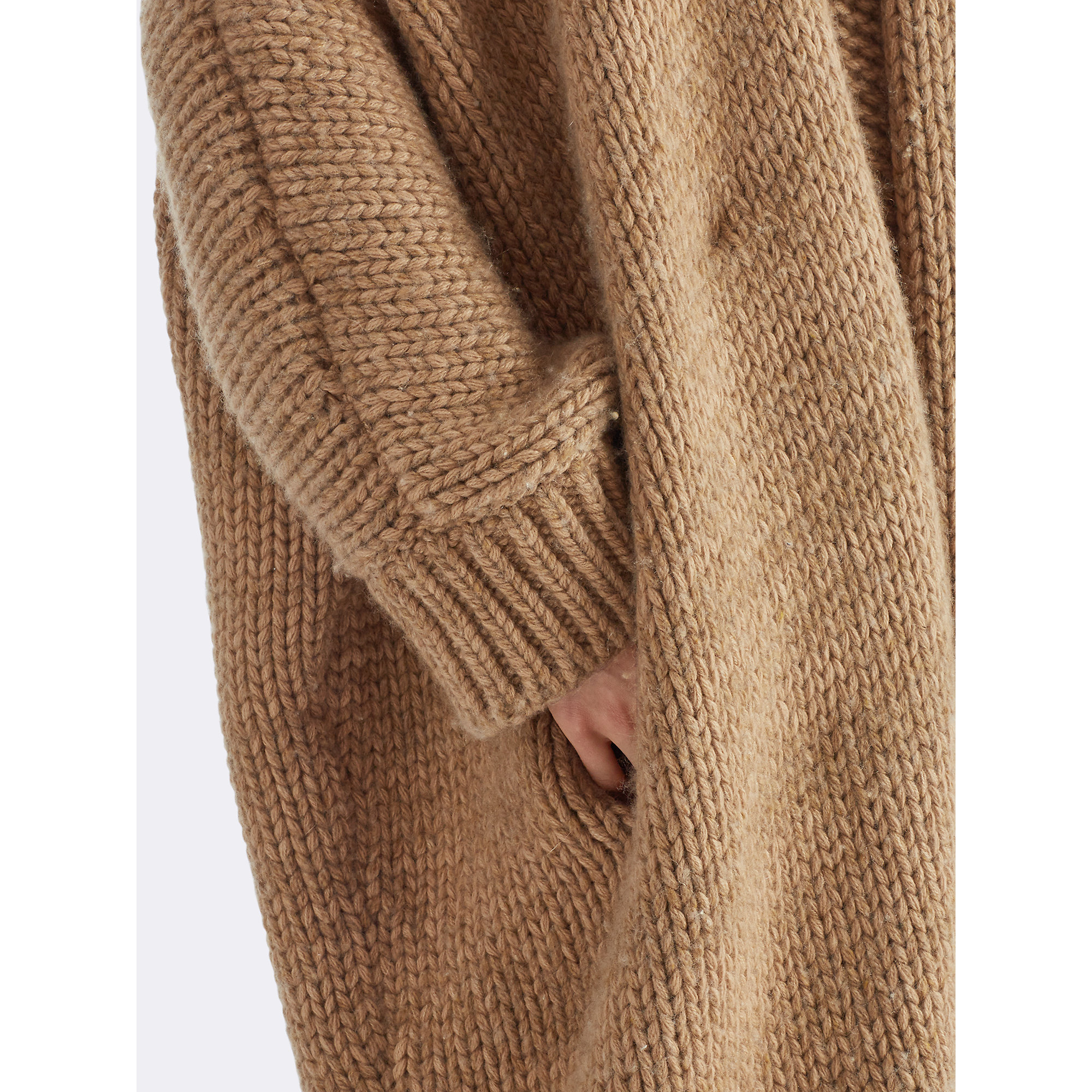 ralph lauren long sweater coat