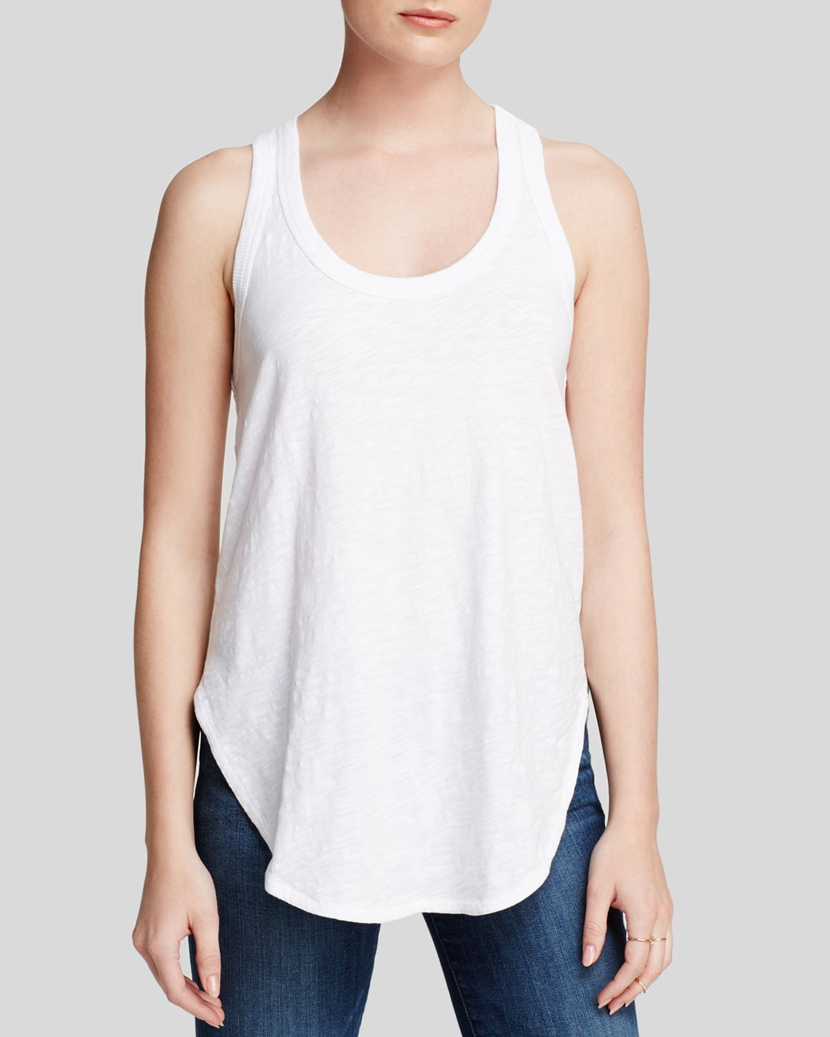 shirttail tank
