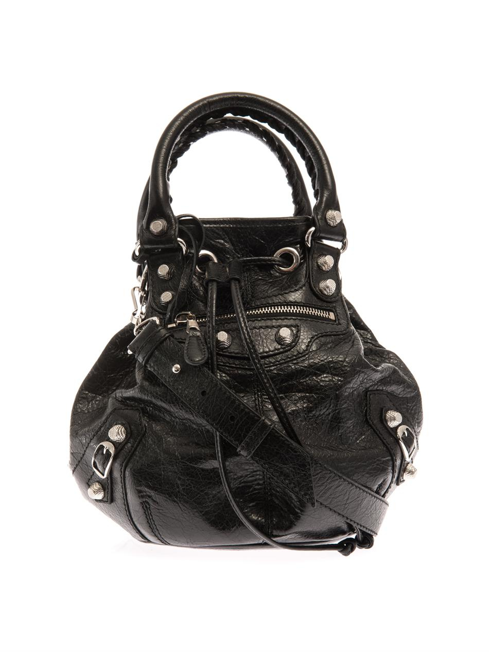 balenciaga giant pom pom bag