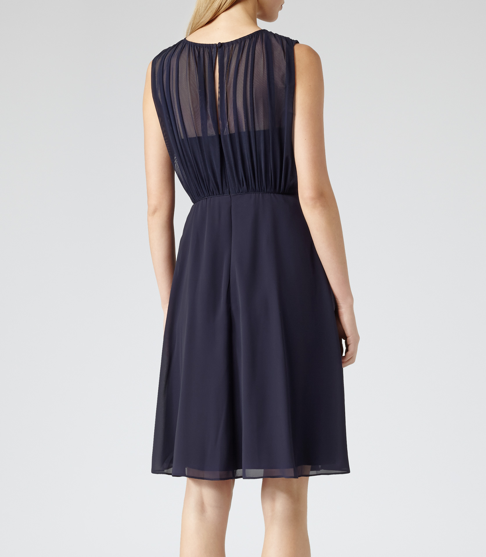 net overlay dress