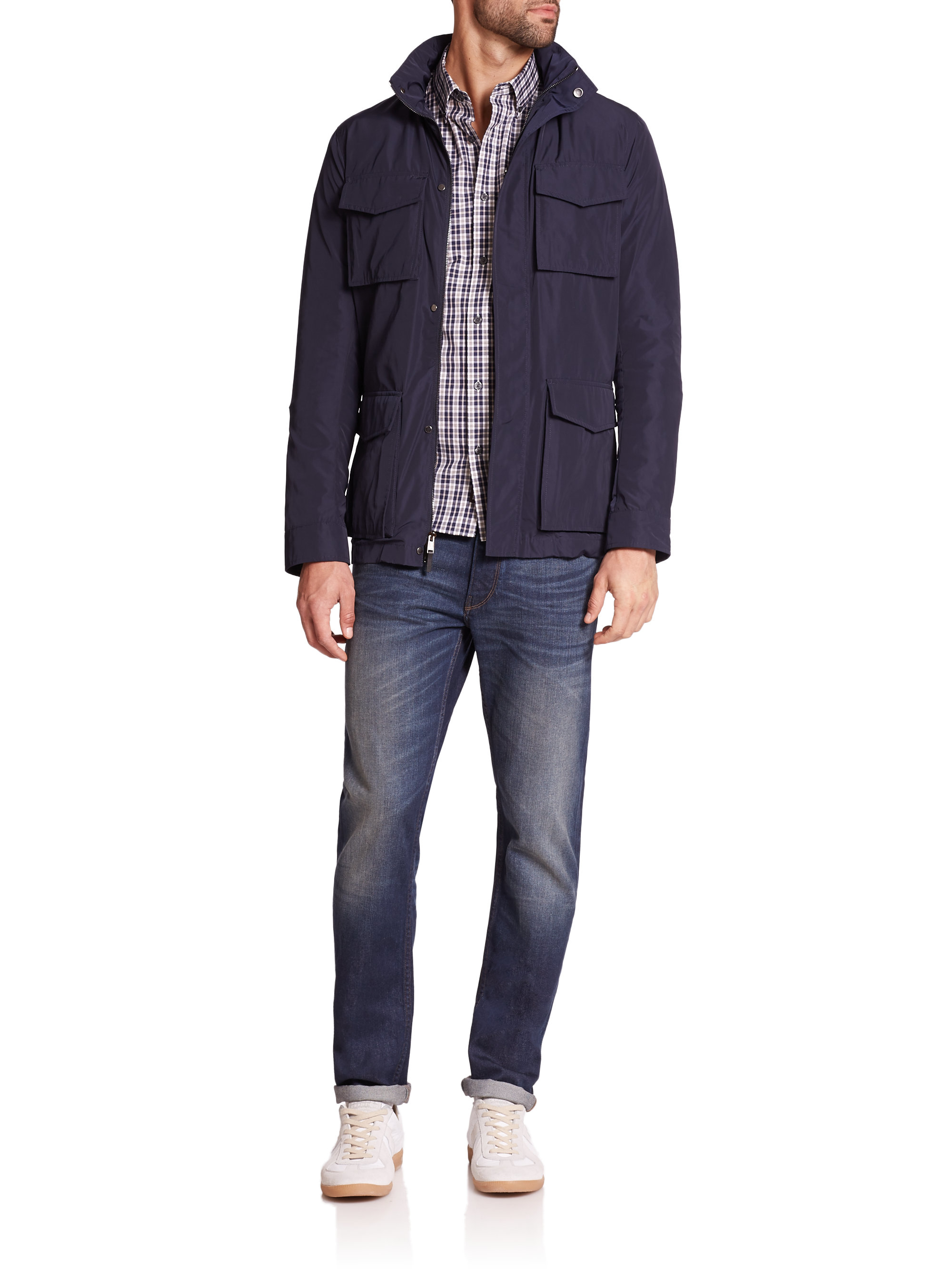 michael kors utility jacket