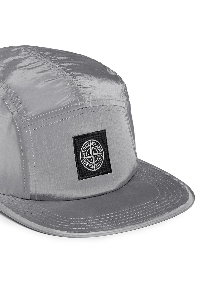 stone island reflective cap