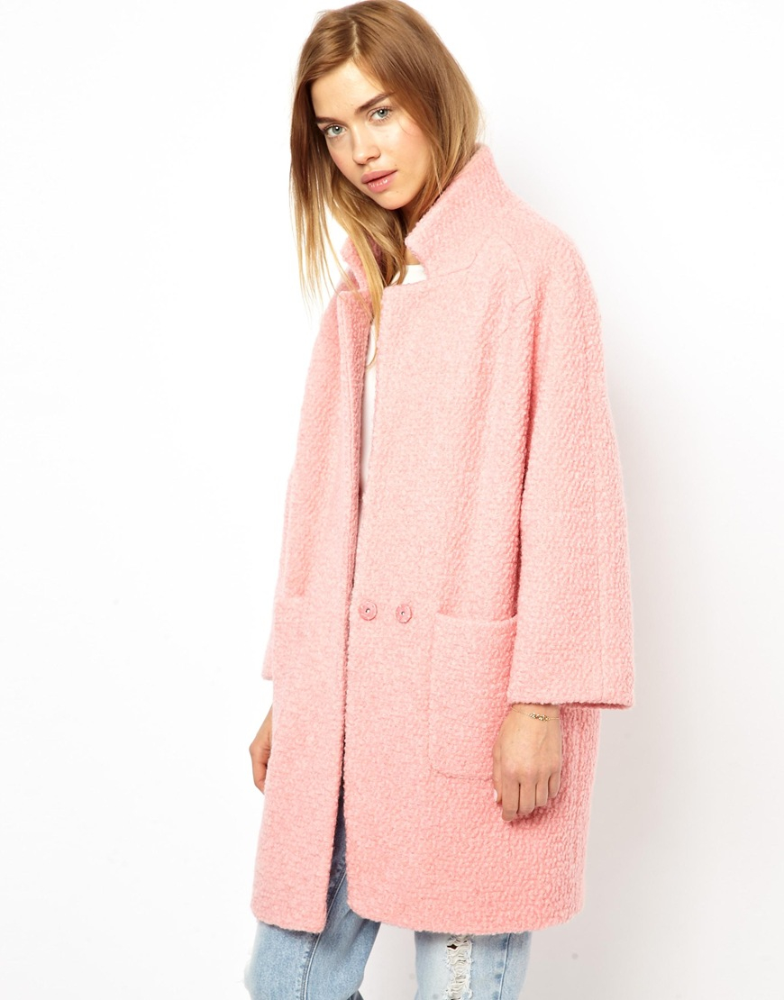 poodle wool coat