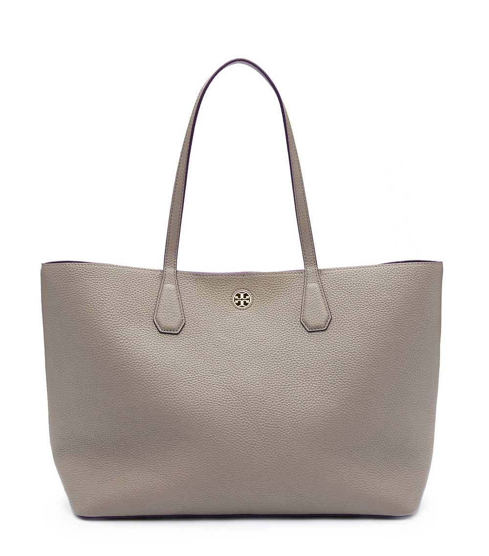 Tory burch perry tote french gray clearance