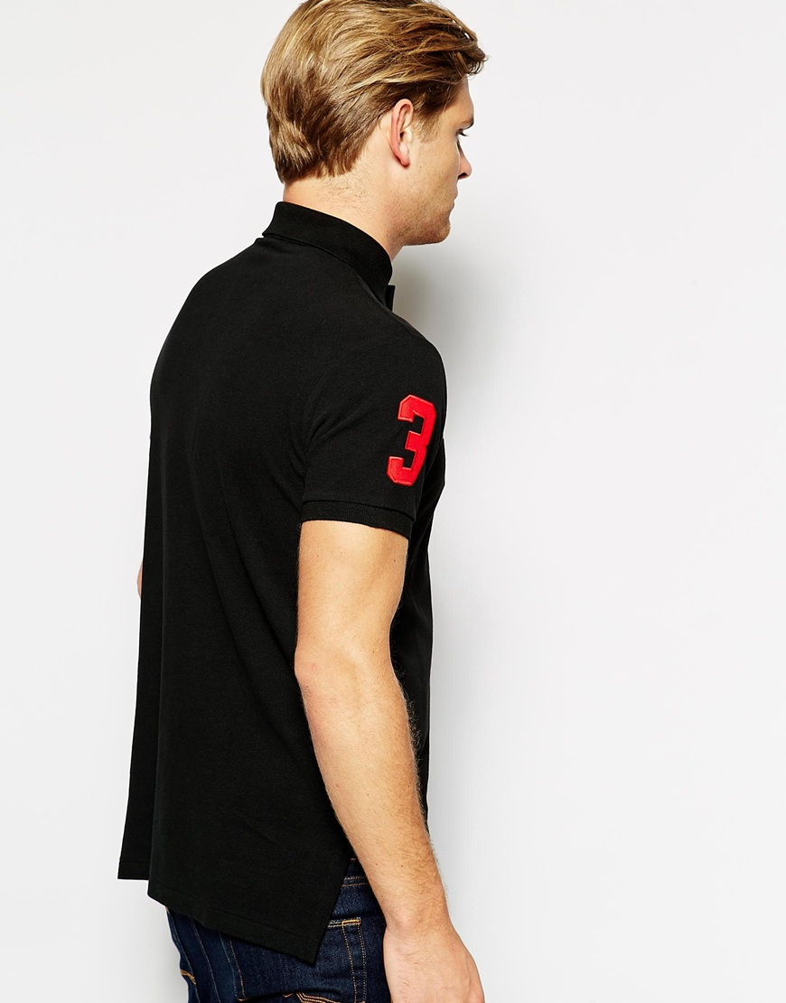 Polo Ralph Lauren Polo with Russia Flag in Black for Men | Lyst
