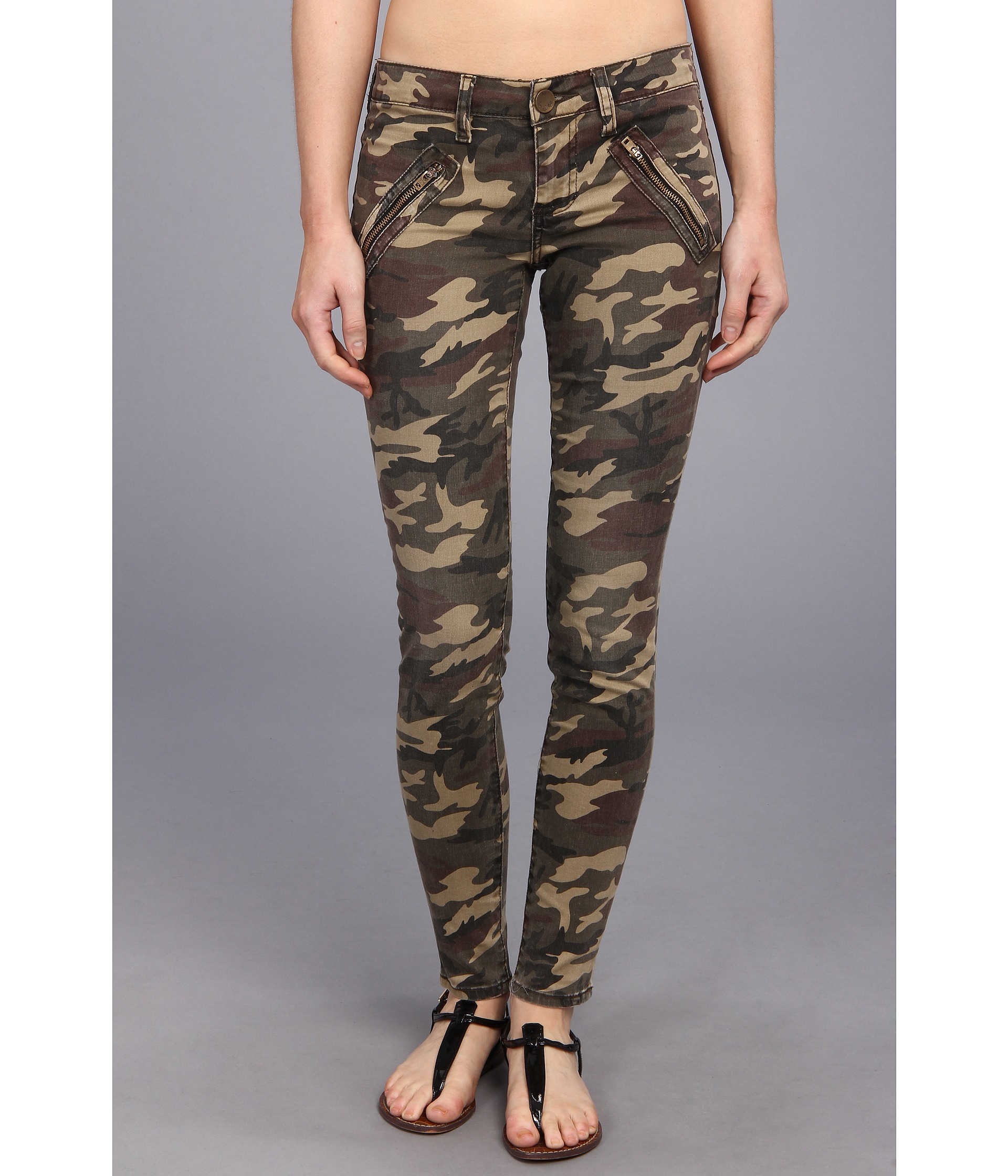 kut from the kloth camo jeans