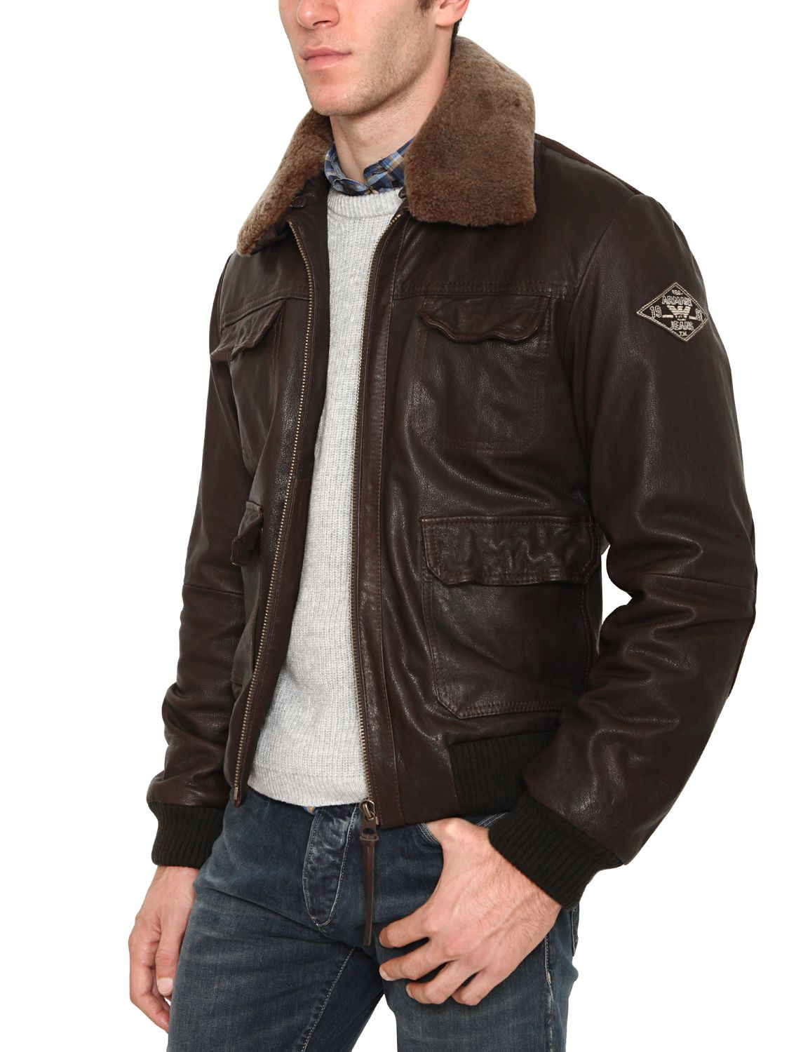 corduroy aviator jacket