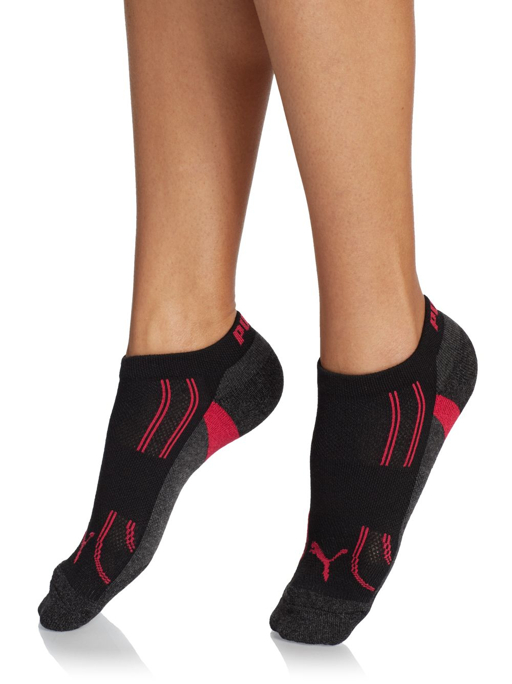 PUMA Extended Ankle Socks/3-pack in Red | Lyst