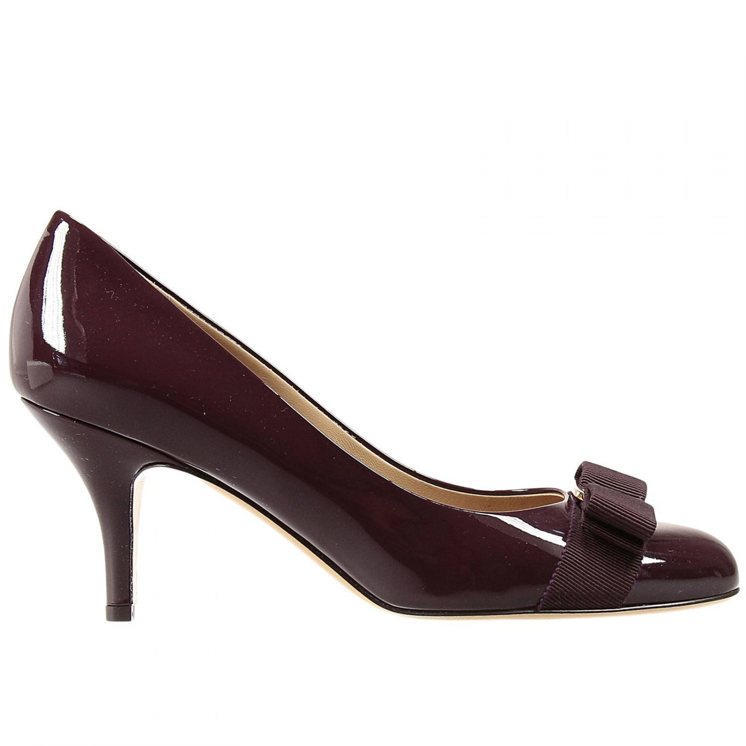 ferragamo burgundy shoes
