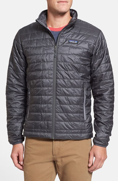 patagonia men's nano puff jacket forge grey