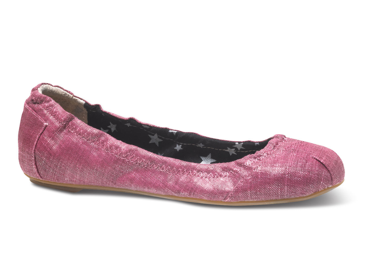 linen ballet flats